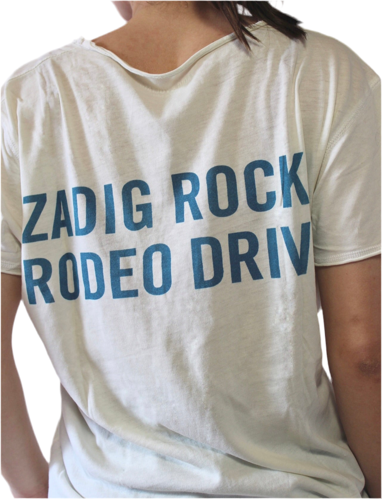 T-shirt Zadig & Voltaire inscriptions dos - S