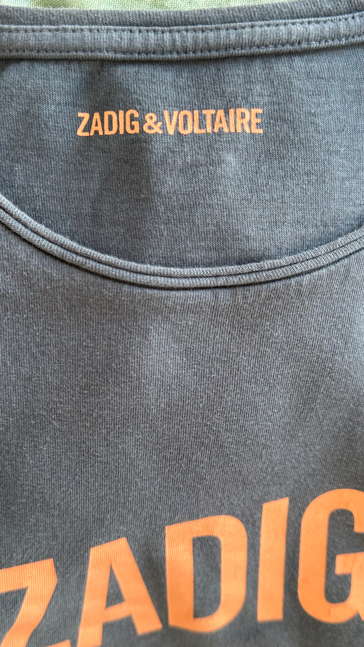T-shirt bleu Zadig & Voltaire - S