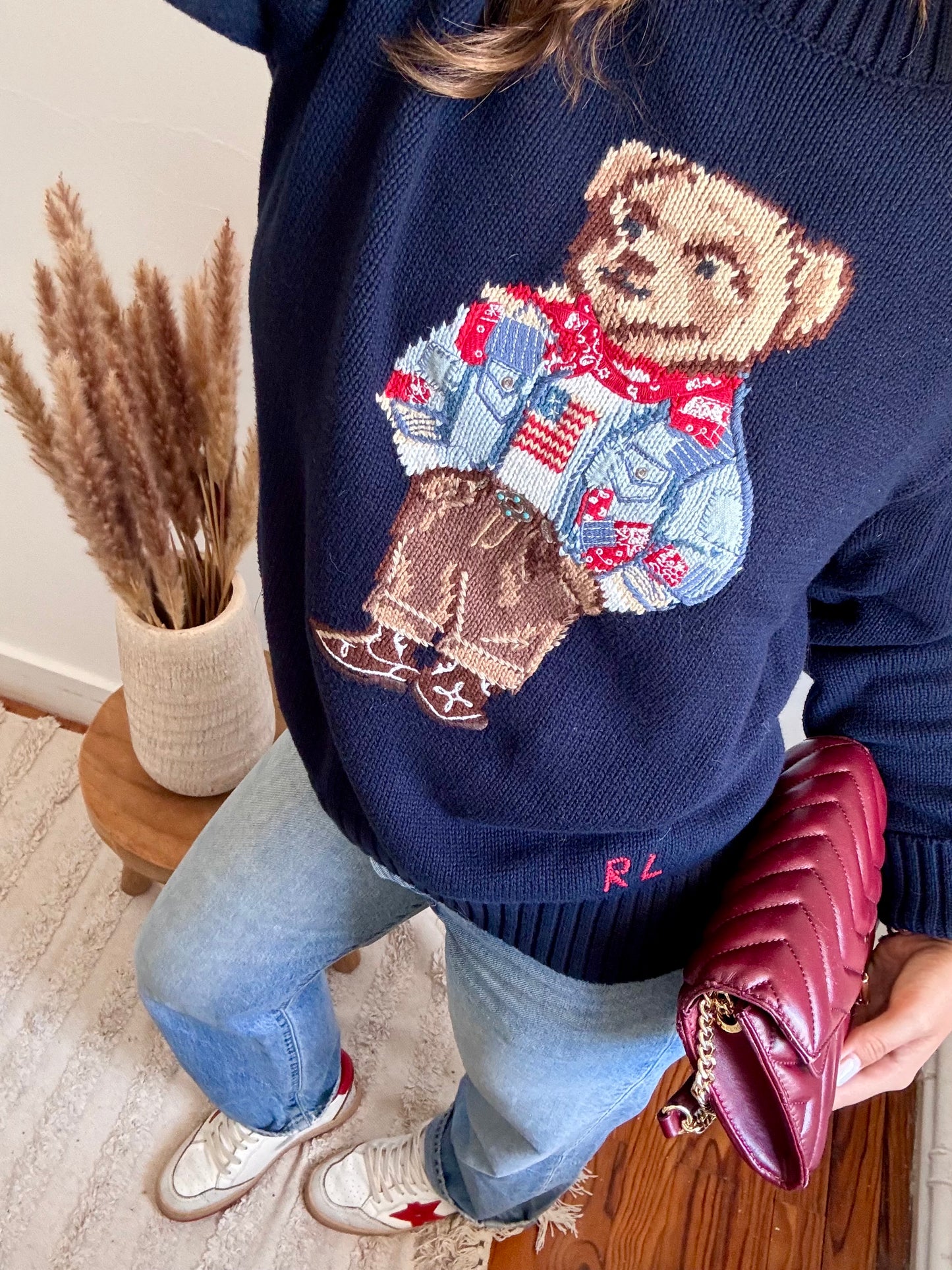 Pull rare nounours Ralph Lauren - M