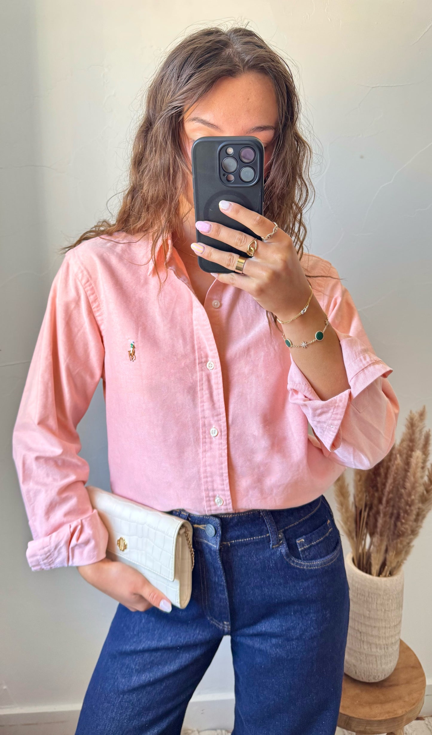 Chemise pêche Ralph Lauren - S homme / L femme