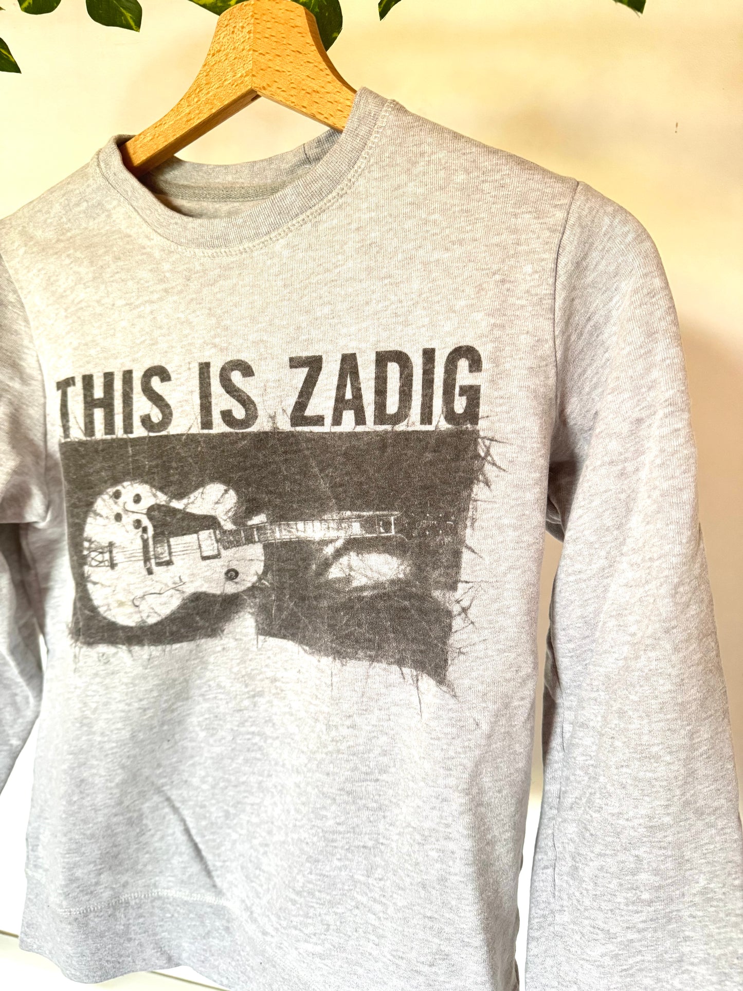 Sweat gris Zadig & Voltaire - 12 ans