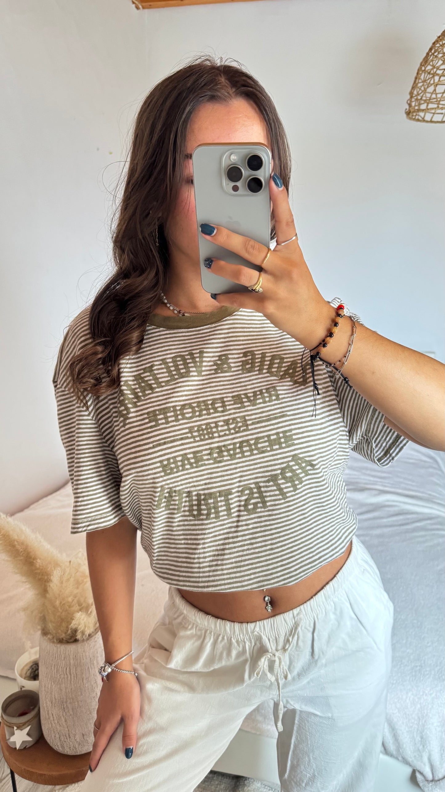 T-shirt rayée Zadig & Voltaire - L