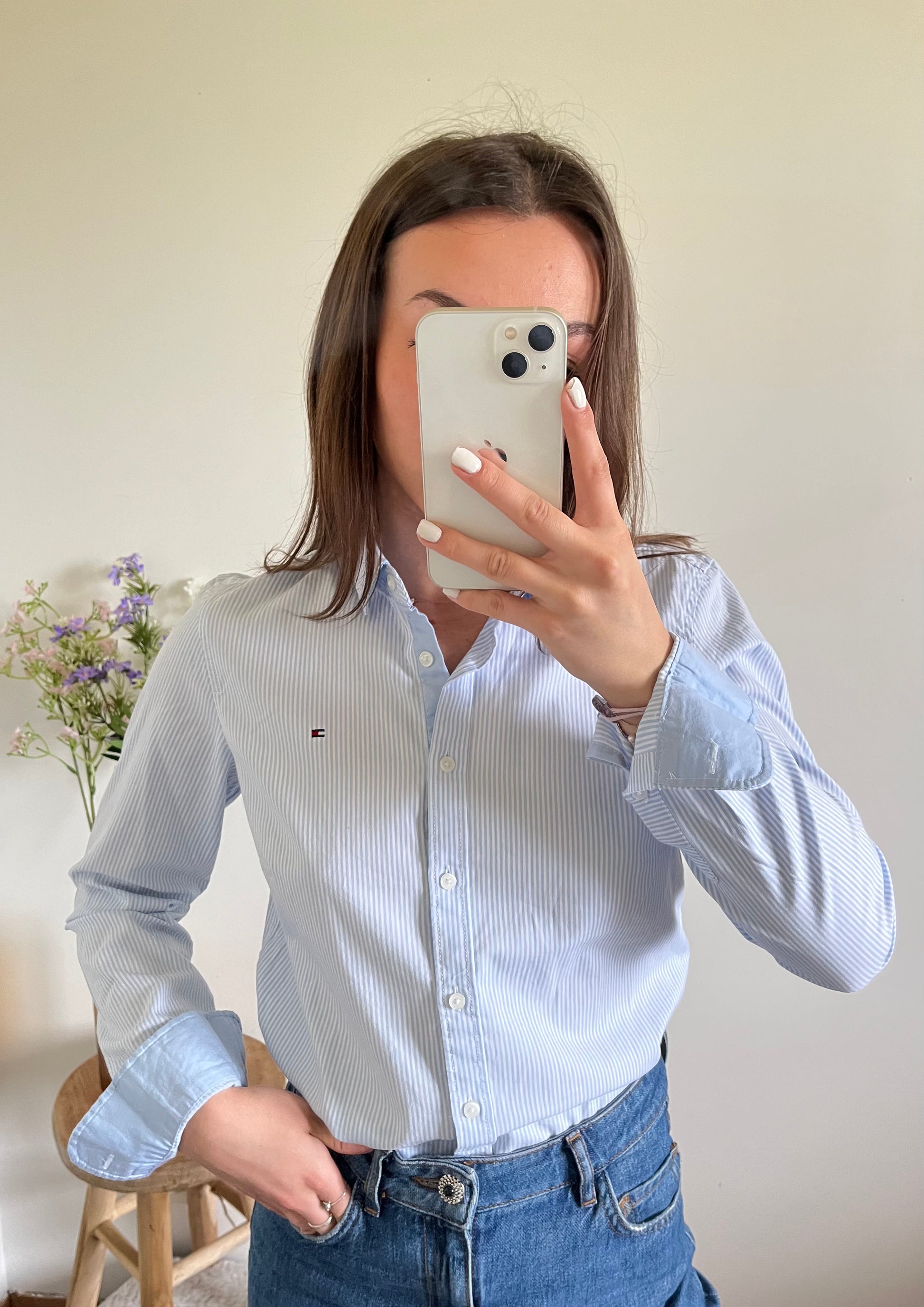 Chemise rayée Tommy Hilfiger - XS.