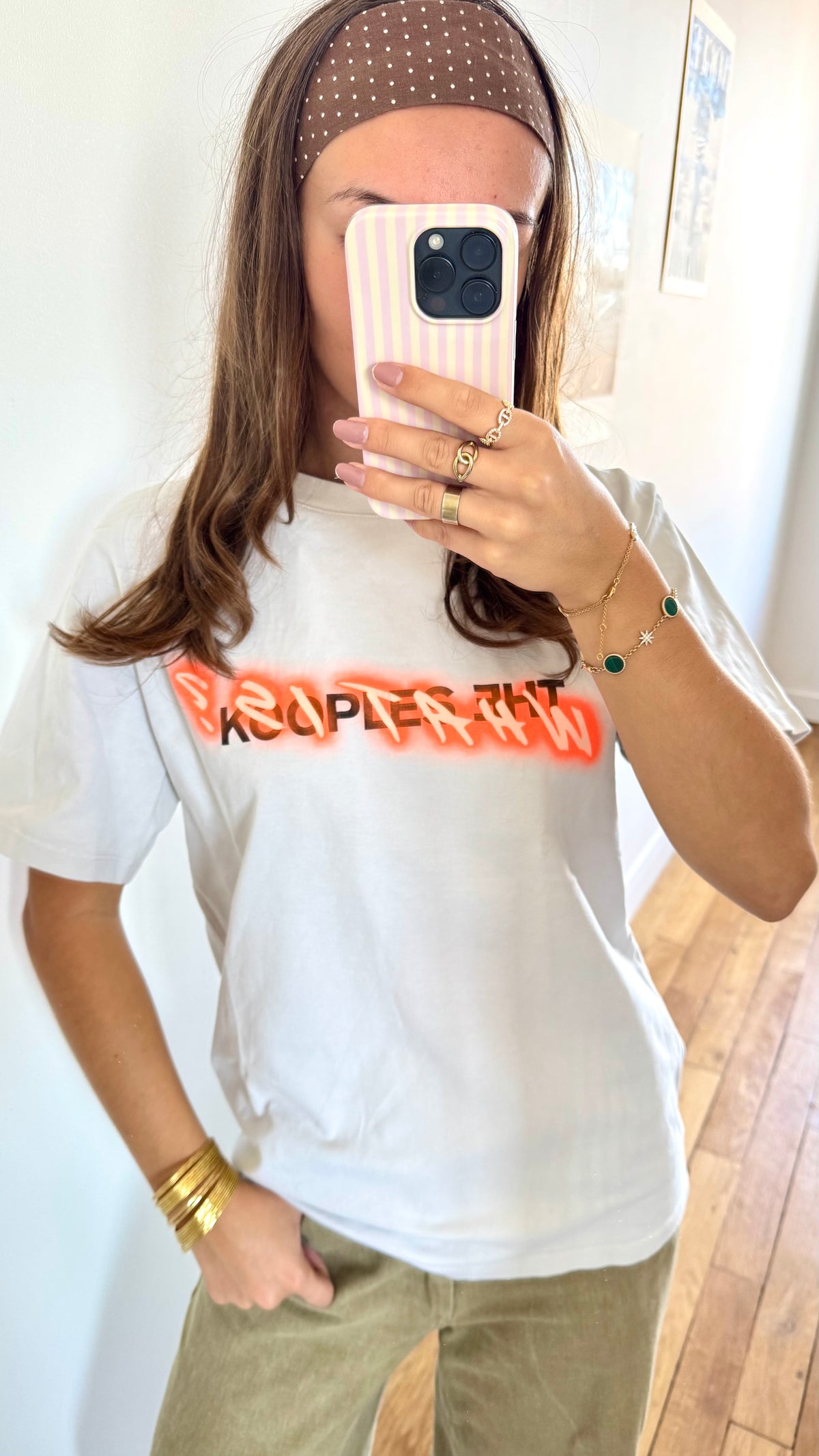 T-shirt blanc What is The Kooples - M mixte