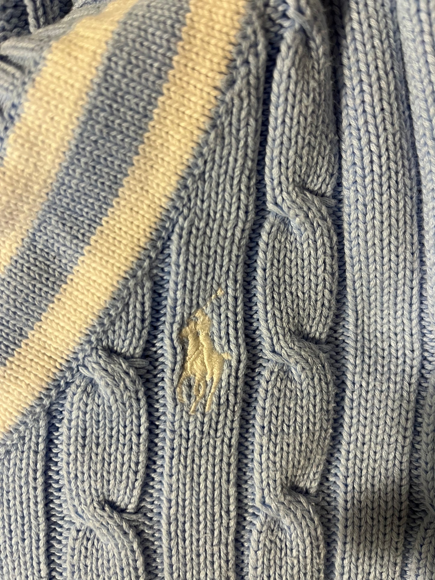 Pull torsadé Old School Ralph Lauren - M