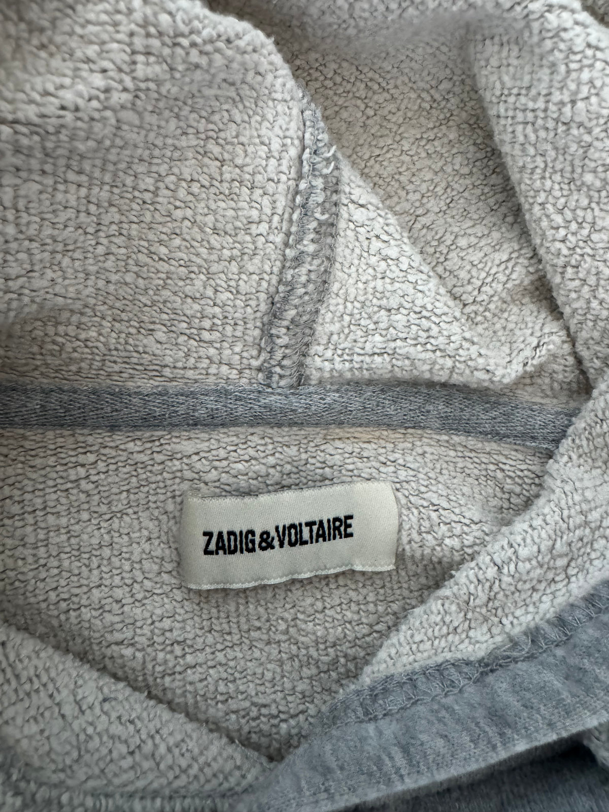 Sweat à capuche gris Zadig & Voltaire - S