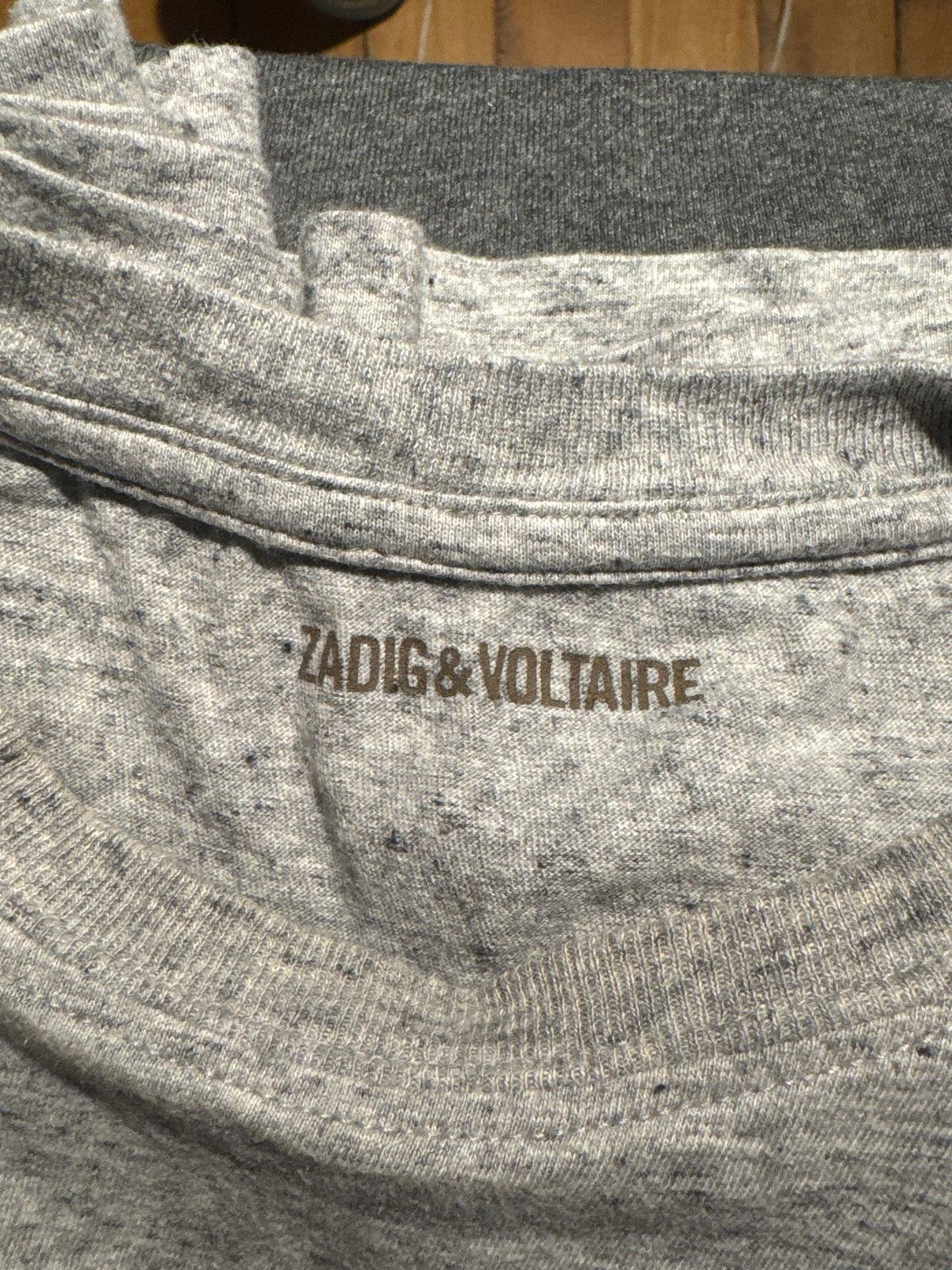 T-shirt manches longues gris Zadig & Voltaire - S
