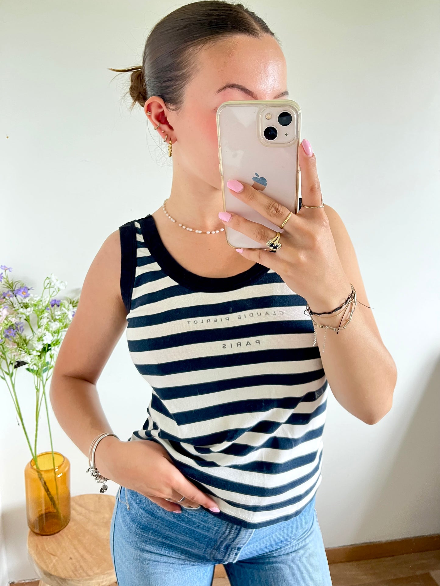 Débardeur marinière Claudie Pierlot - S/M