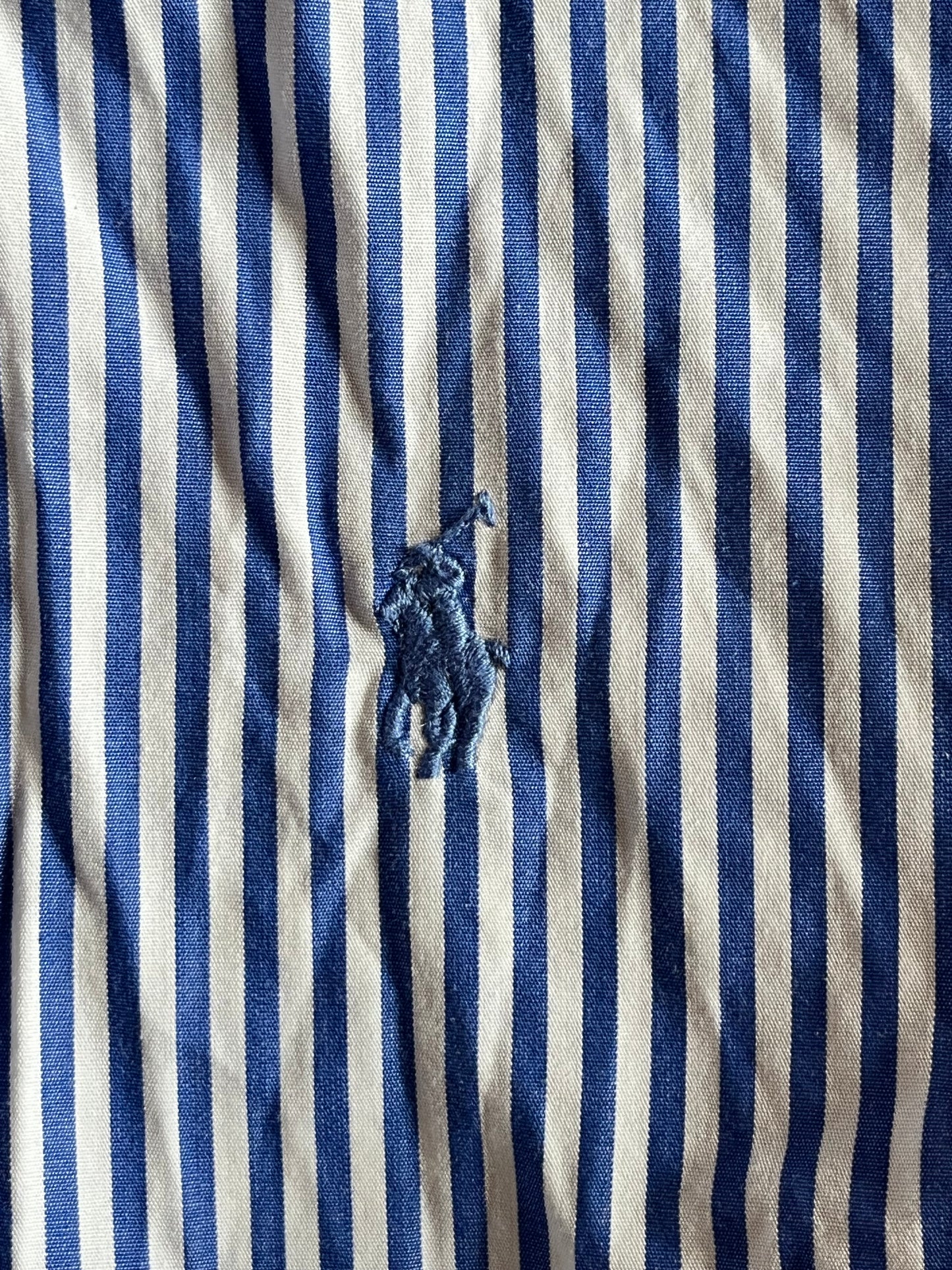 Chemise bleue rayures Ralph Lauren - XS
