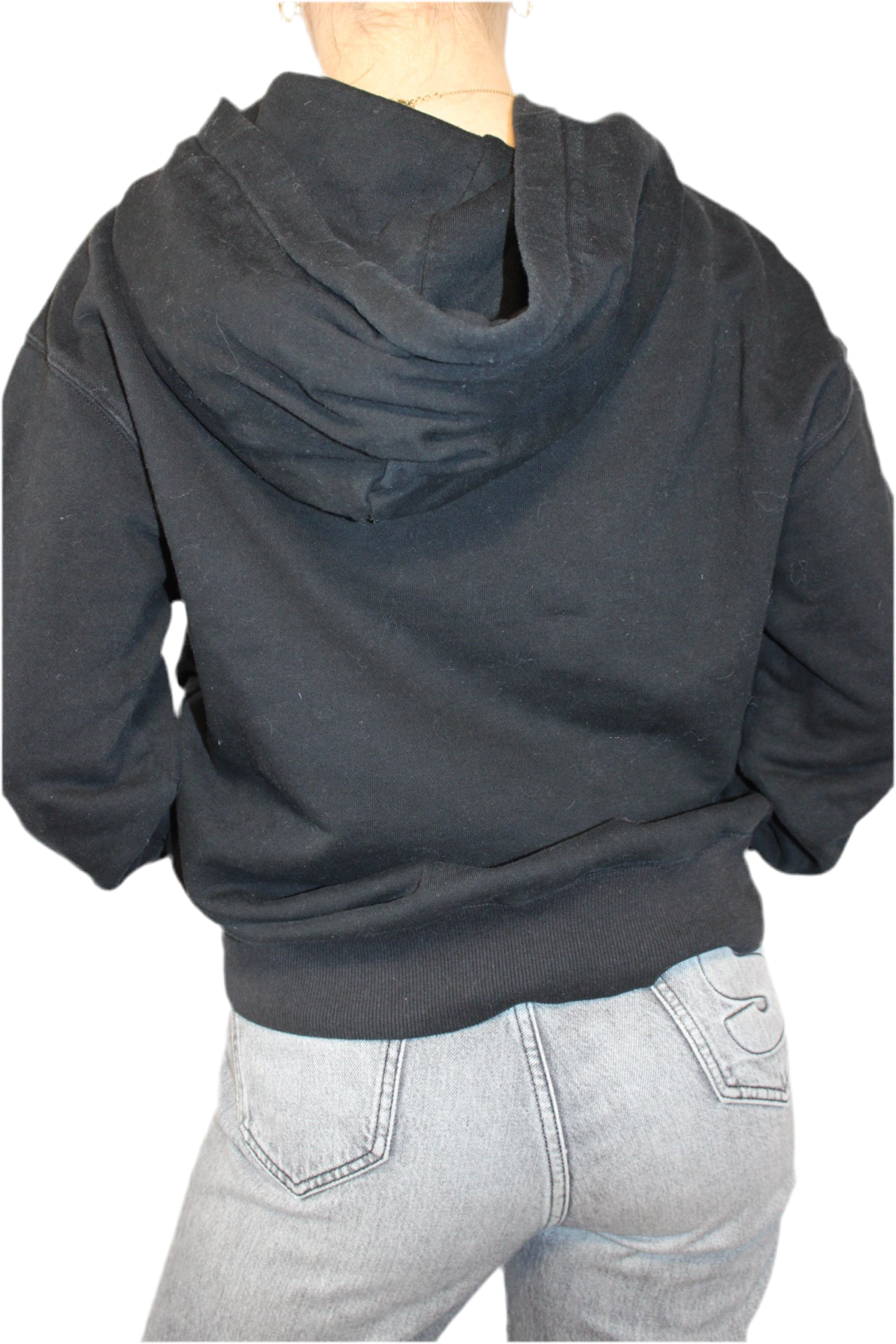 Sweat à capuche noir AMI PARIS - M