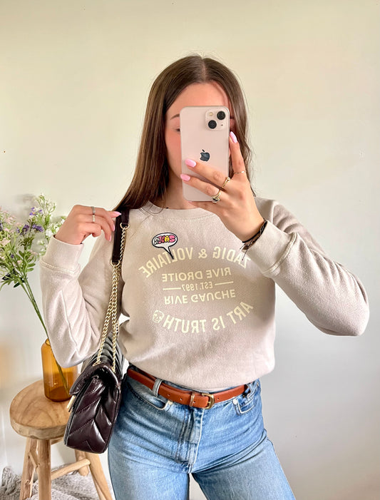 Pull beige Zadig & Voltaire - S