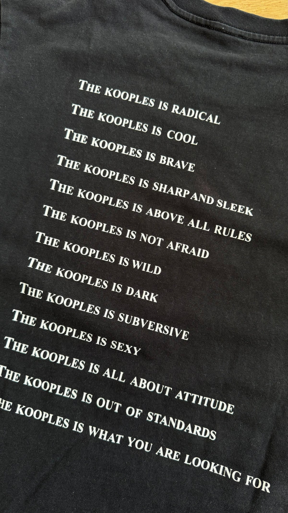 T-shirt noir The Kooples - M