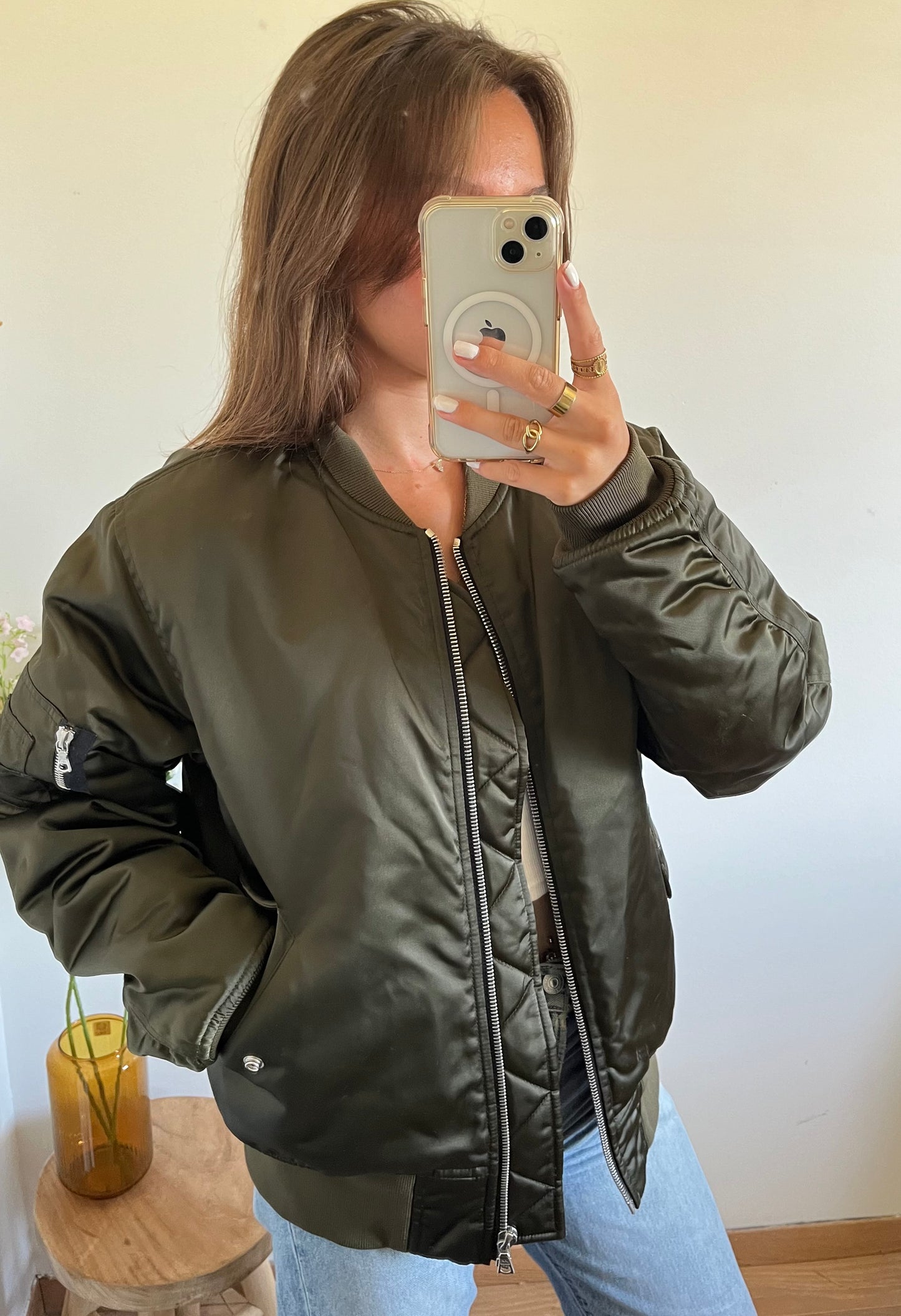 Bomber kaki Sandro - L