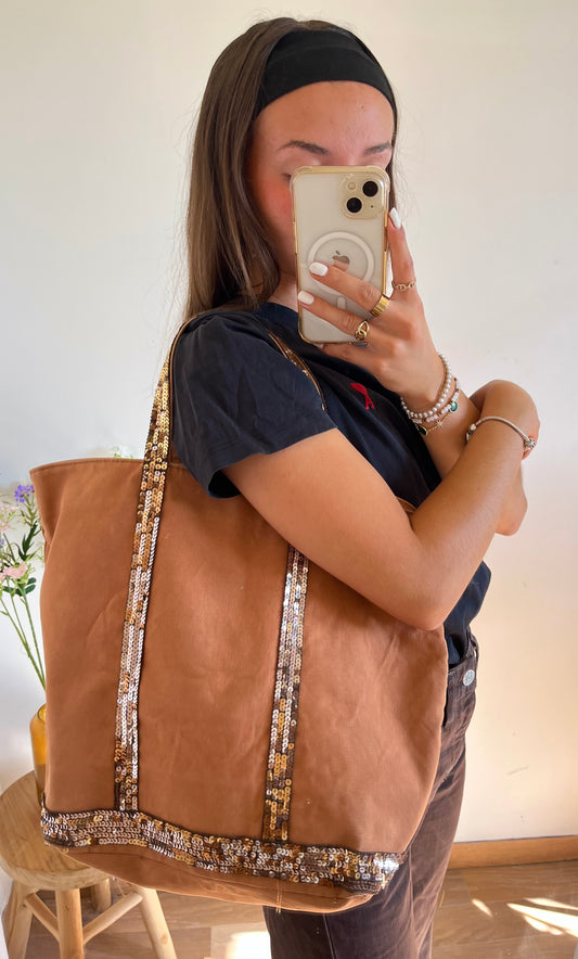 Sac cabas caramel Vanessa Bruno