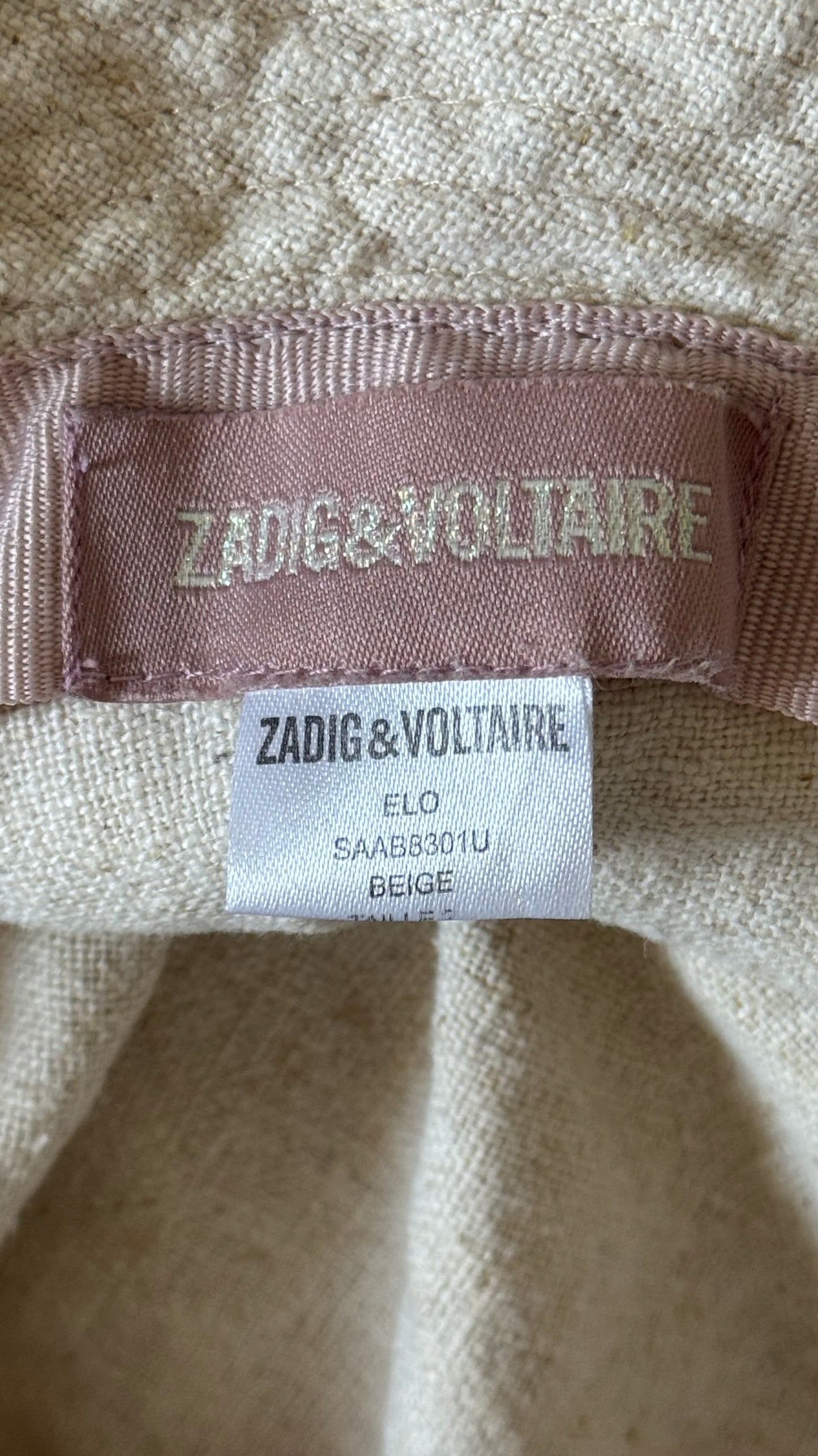 Bob en lin Zadig & Voltaire - Taille 2