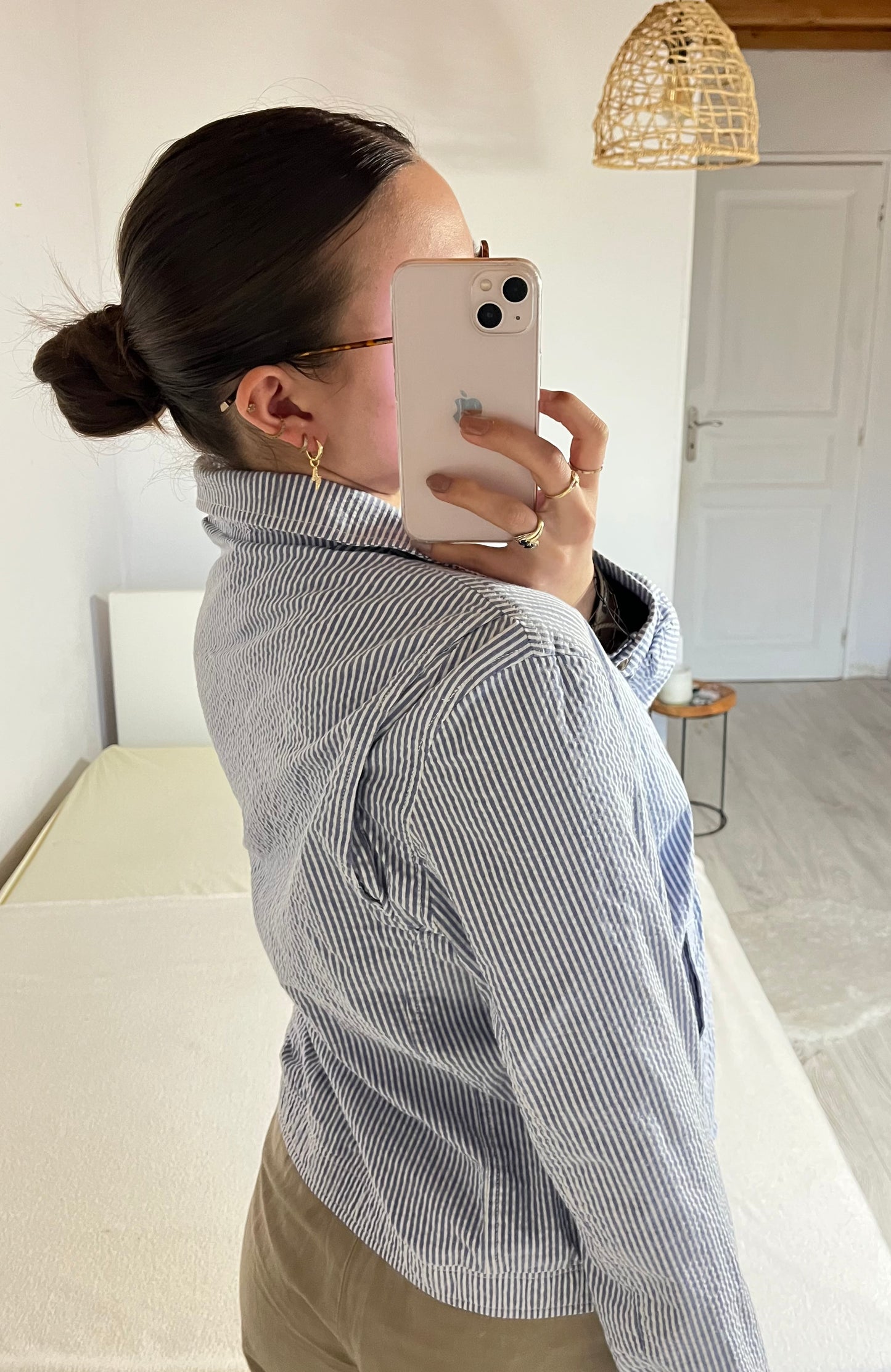 Veste à rayures bleues Ralph Lauren - S
