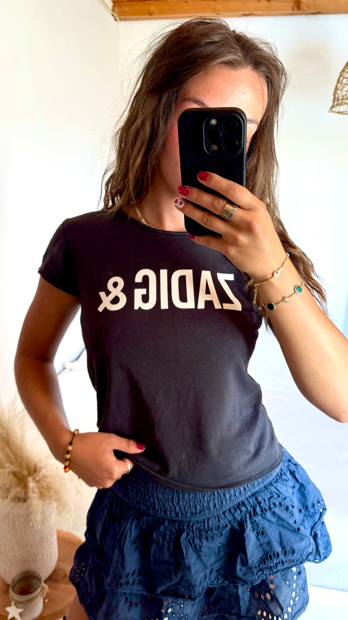 T-shirt noir Zadig & Voltaire - XS