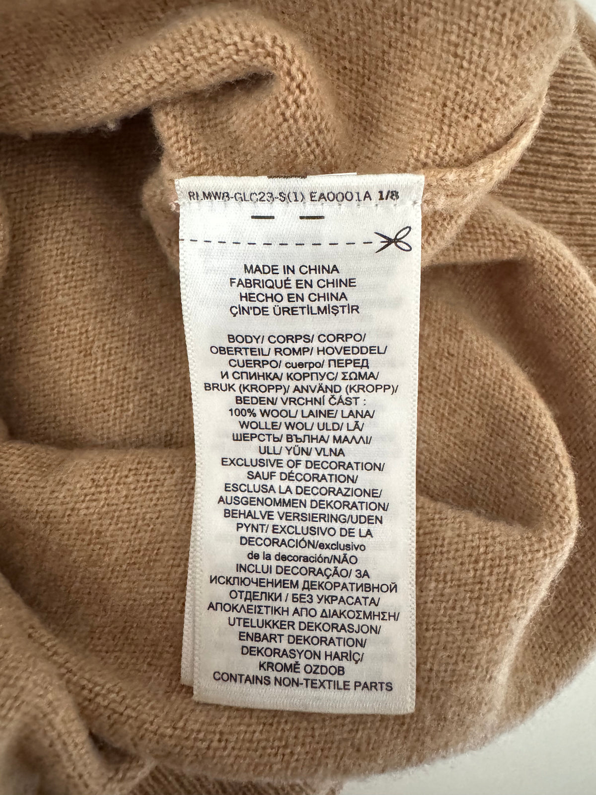 Pull beige Polo Ralph Lauren - S homme / M femme