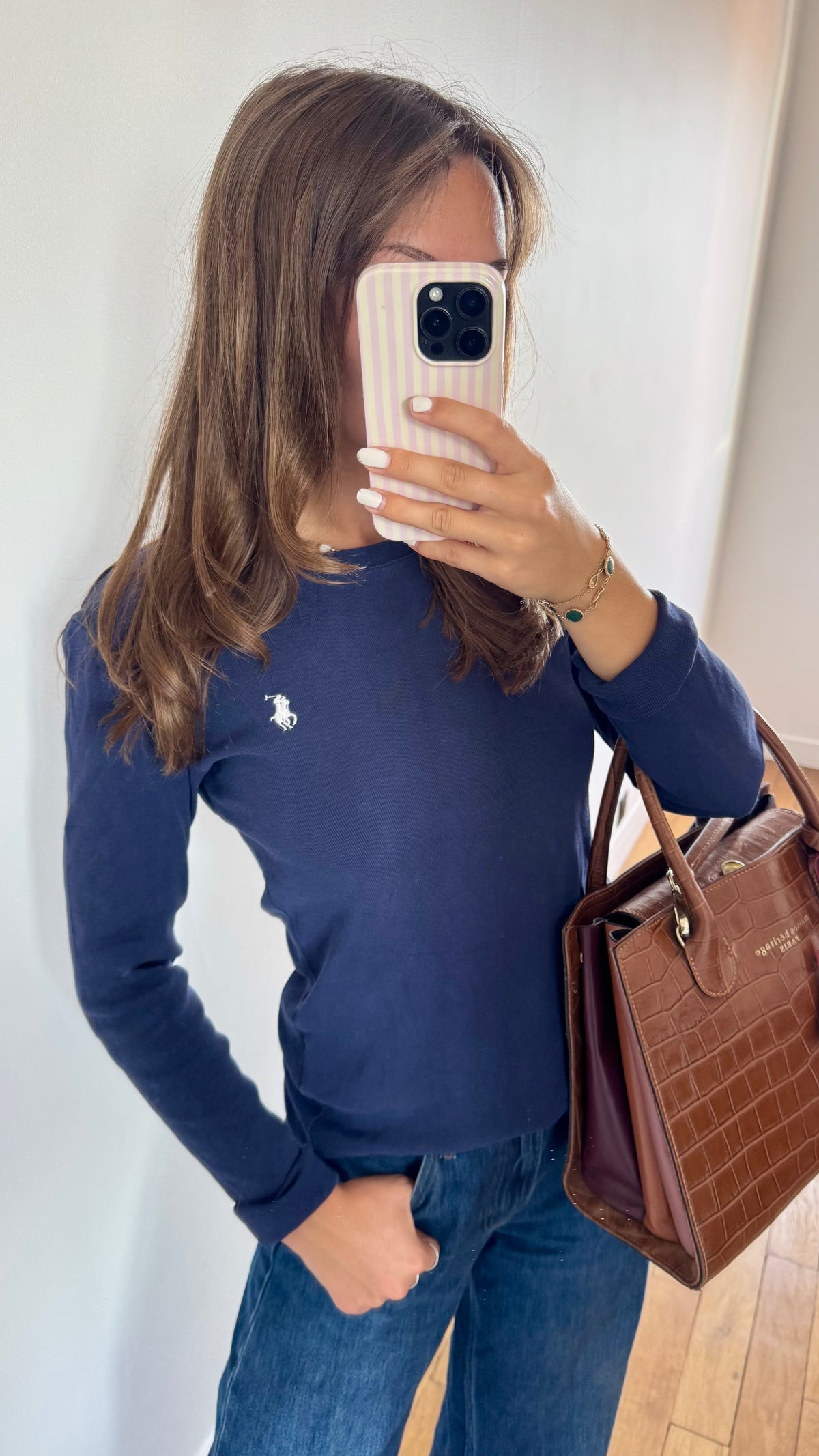 Pull fin marine Ralph Lauren - S