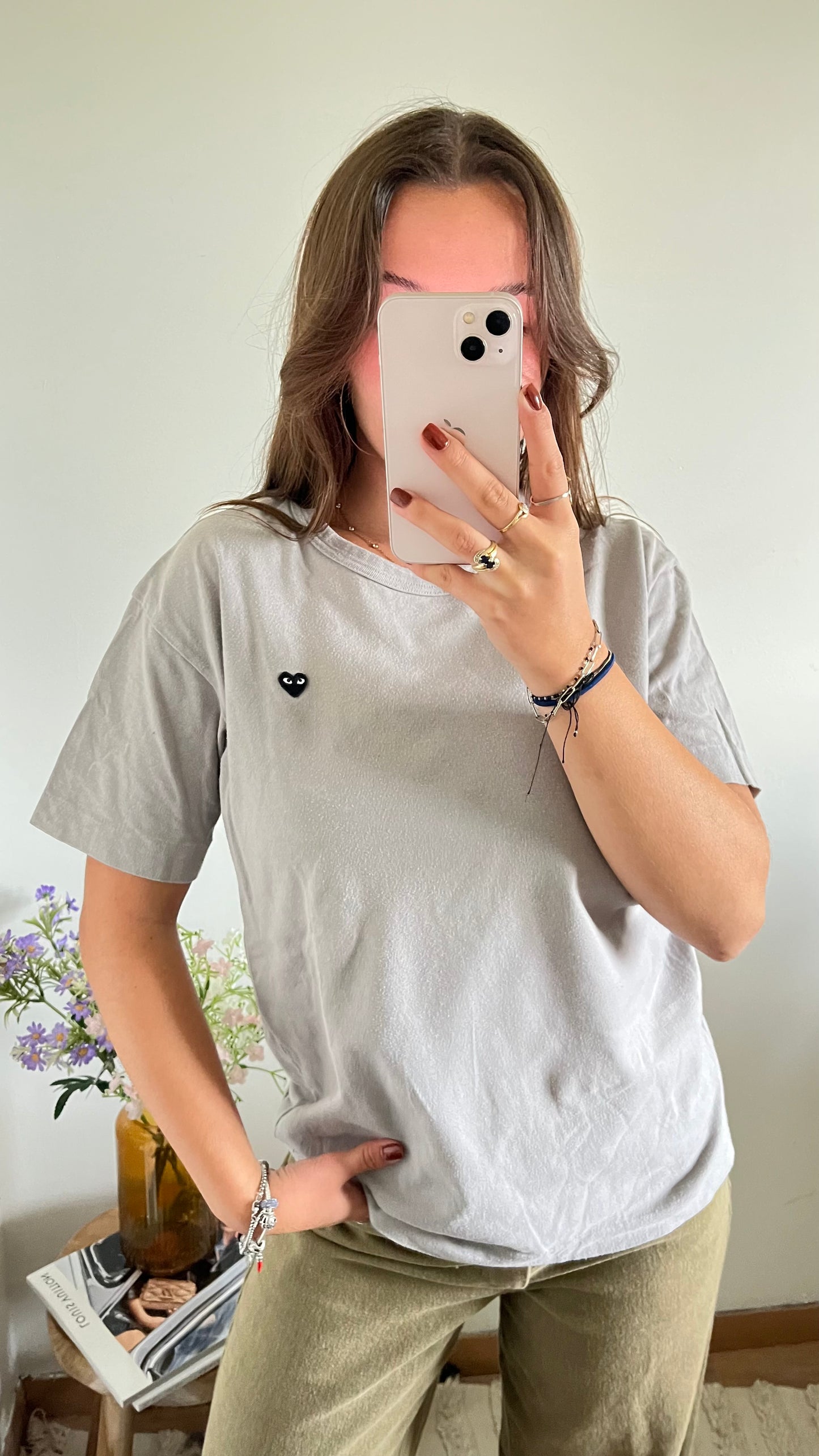 T-shirt gris Comme des Garçons - M