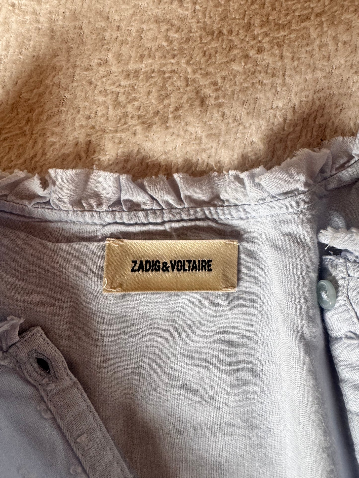 Blouse bleu ciel Zadig & Voltaire - S