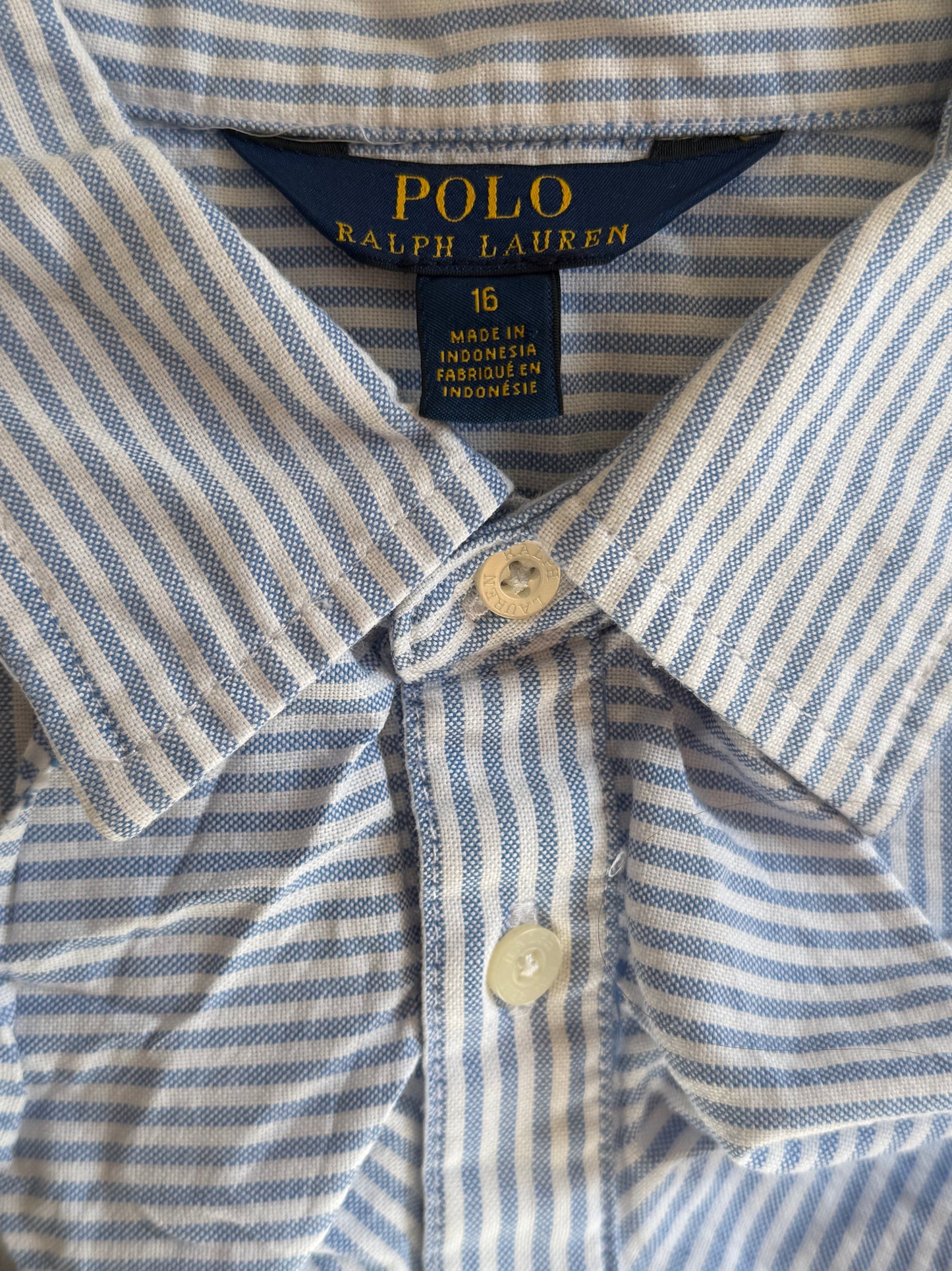 Chemise à froufrous Ralph Lauren - XS/S