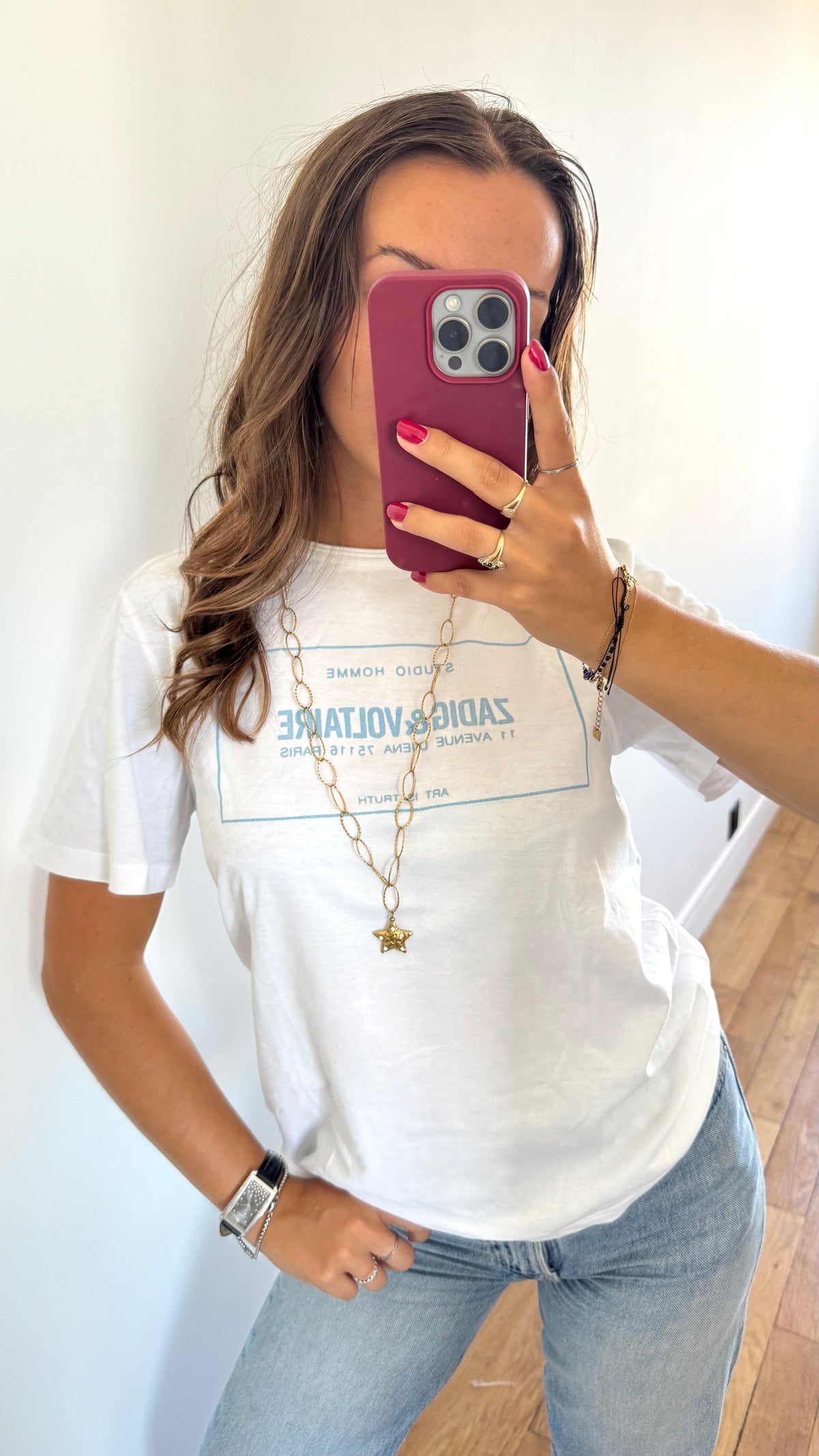 T-shirt blanc Zadig & Voltaire - S