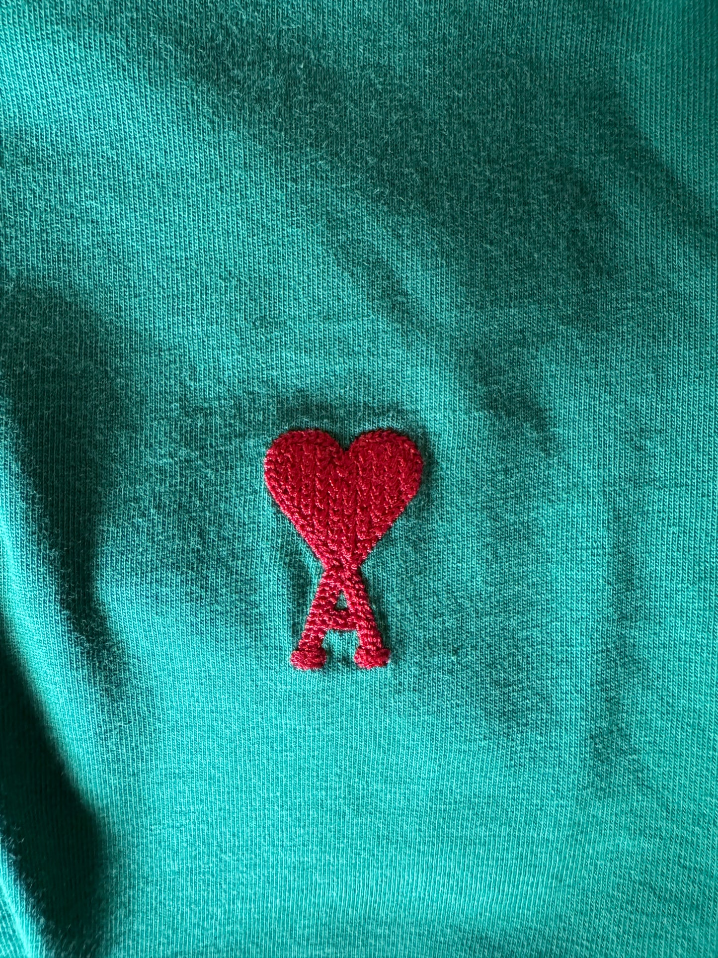 T-shirt vert foncé Ami Paris - S