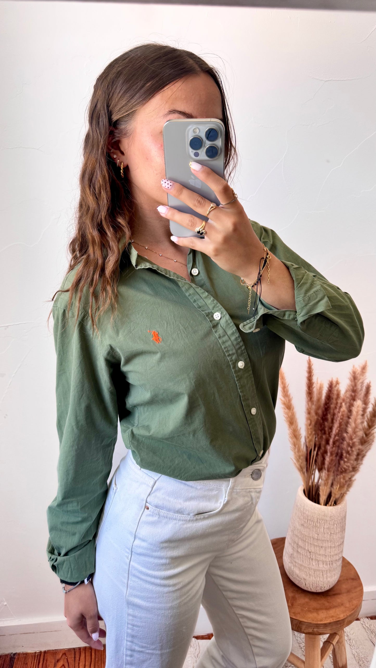 Chemise kaki Ralph Lauren - S/M