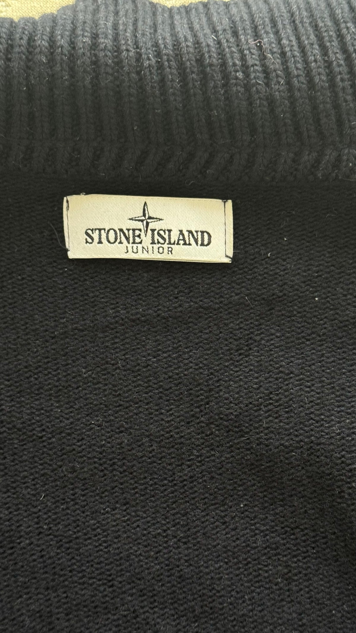 Veste en laine bleu marine Stone Island - S