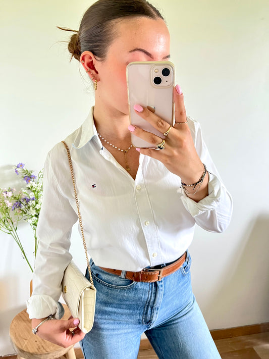 Chemise blanche Tommy Hilfiger - S