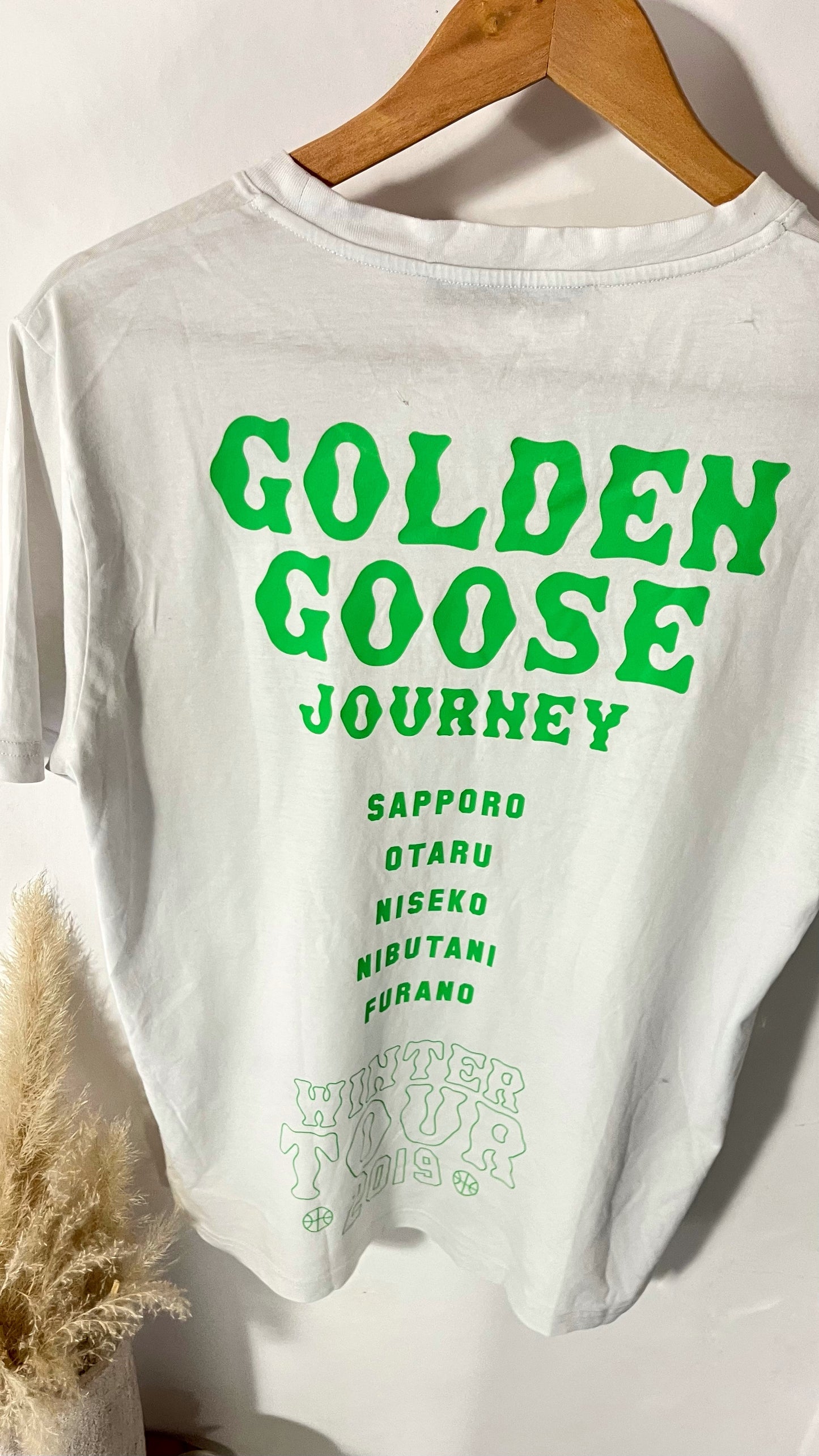 T-shirt blanc Golden Goose - M