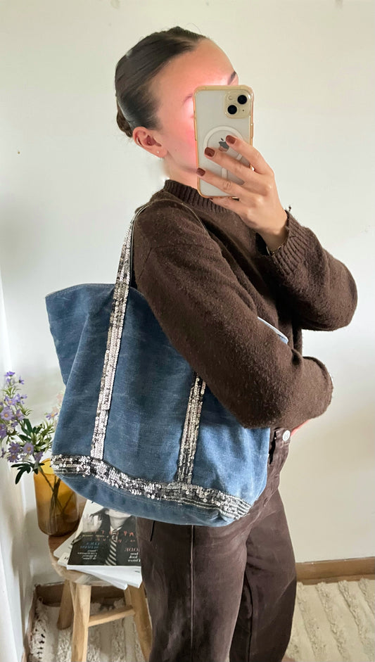 Sac cabas effet jean Vanessa Bruno
