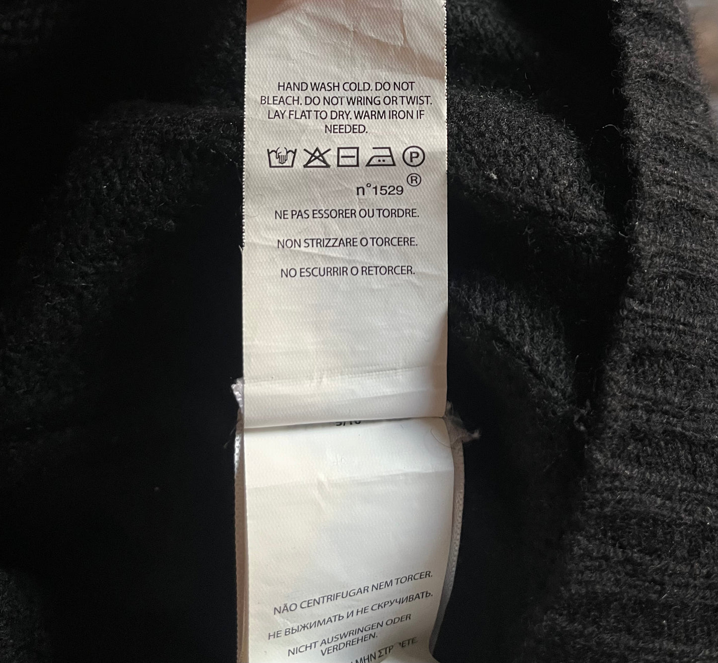 Torsadé col roulé laine Ralph Lauren - M