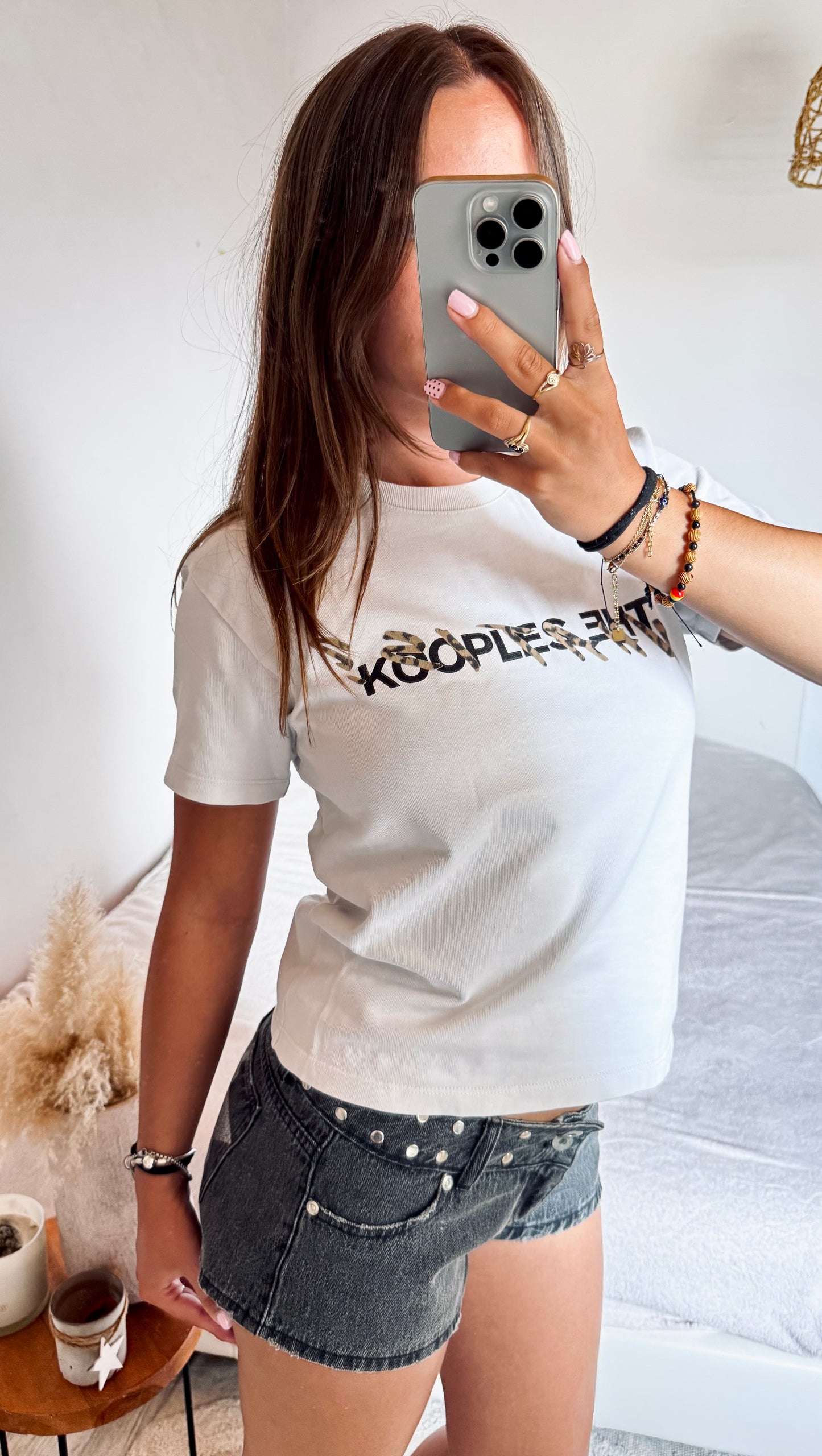 T-shirt The Kooples léopard - XS