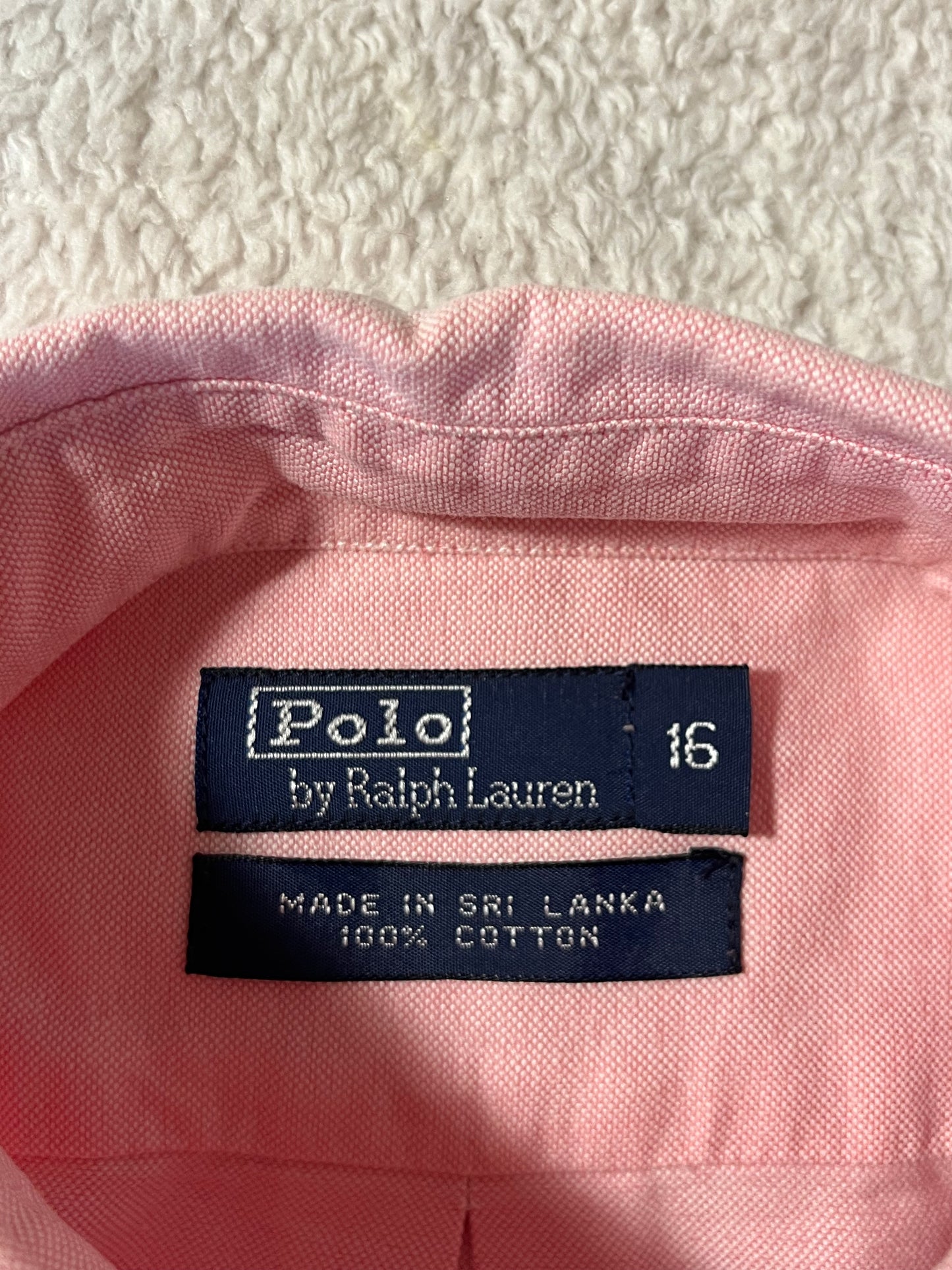 Chemise Ralph Lauren rose - S