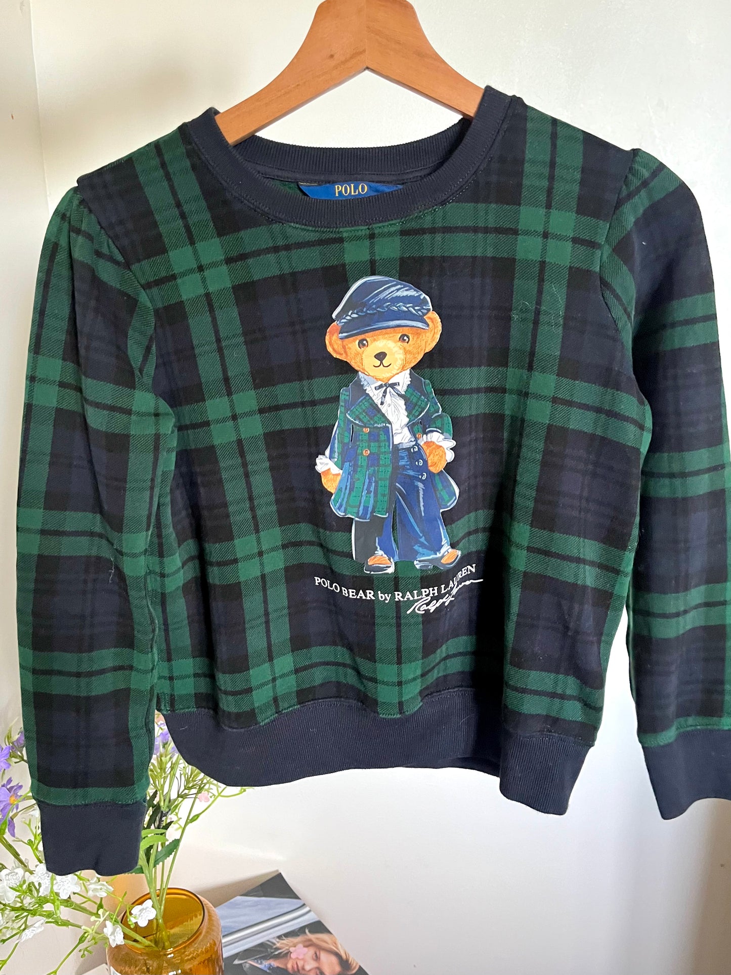 Sweat à carreaux Teddy Bear - 12-14 ans / XXS