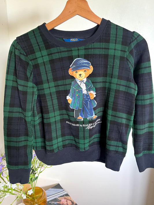 Sweat à carreaux Teddy Bear - 12-14 ans / XXS