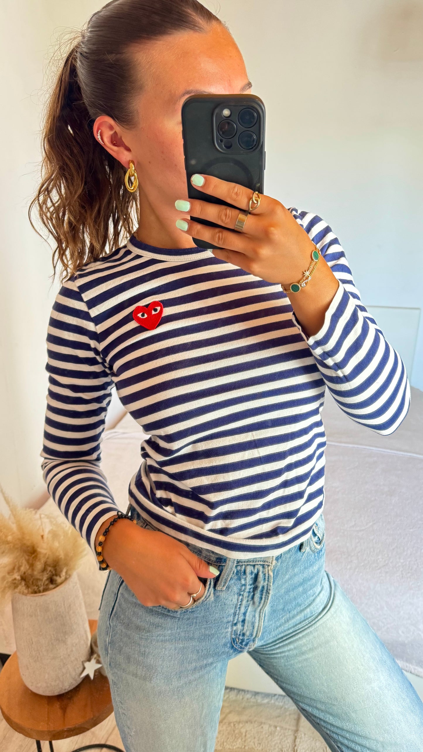 Pull marinière Comme des garçons - XS