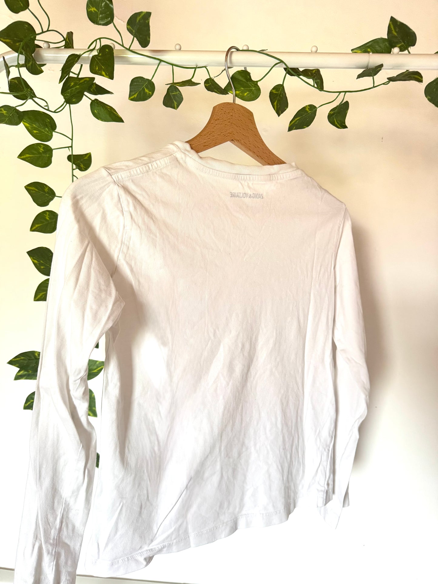 T-shirt manches longues blanc Zadig & Voltaire - 12 ans