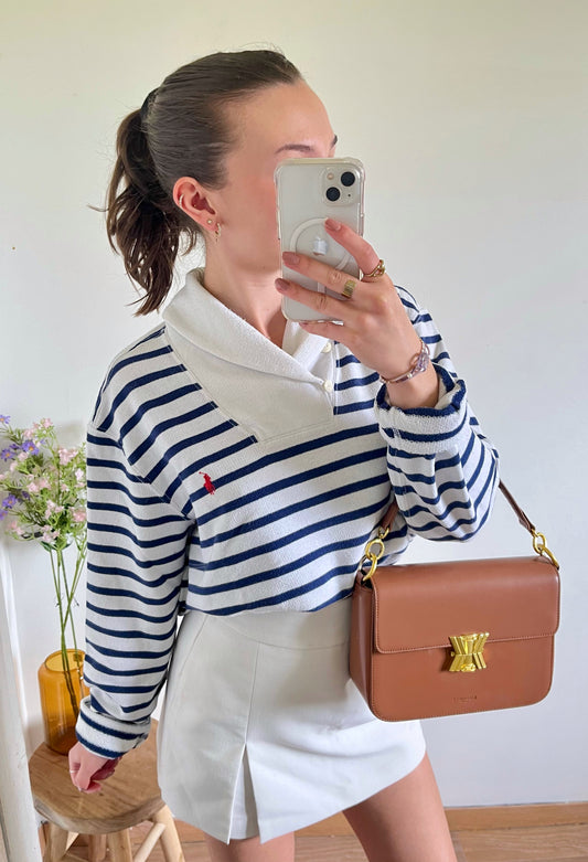 Sweat marinière Ralph Lauren - L