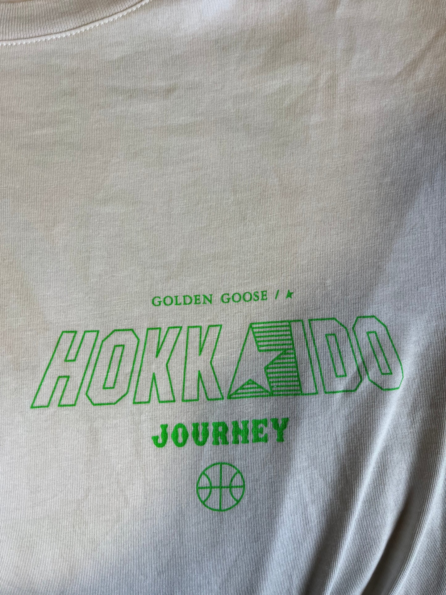 T-shirt blanc Golden Goose - M