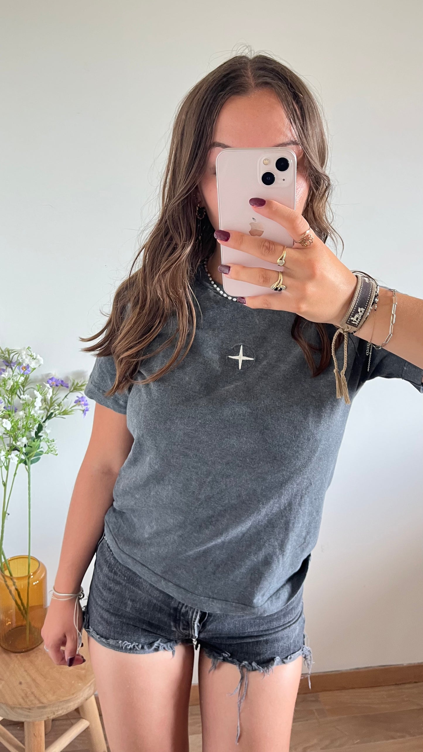 T-shirt gris Stone Island - XS/S
