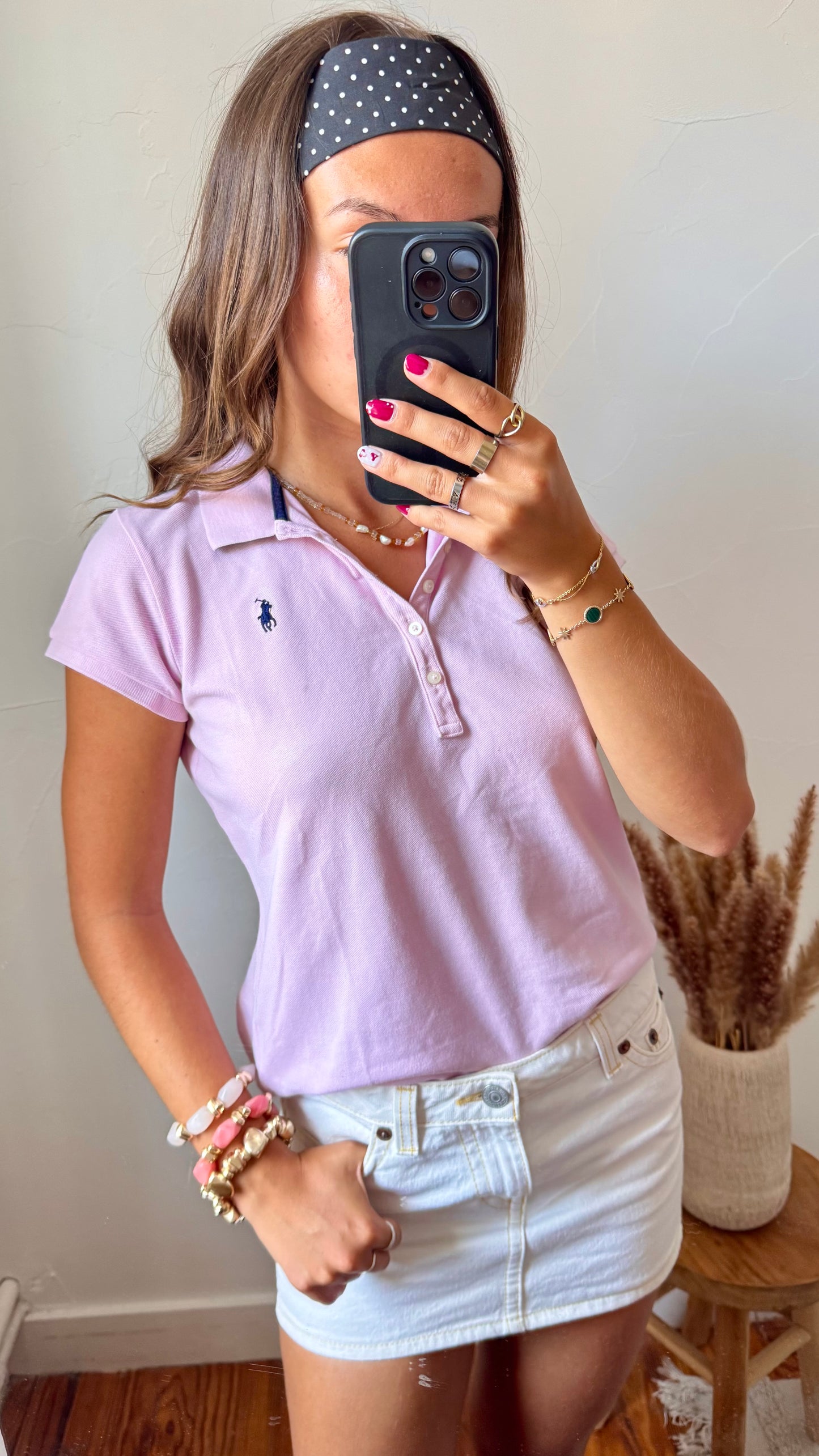 Polo rose Ralph Lauren - XS