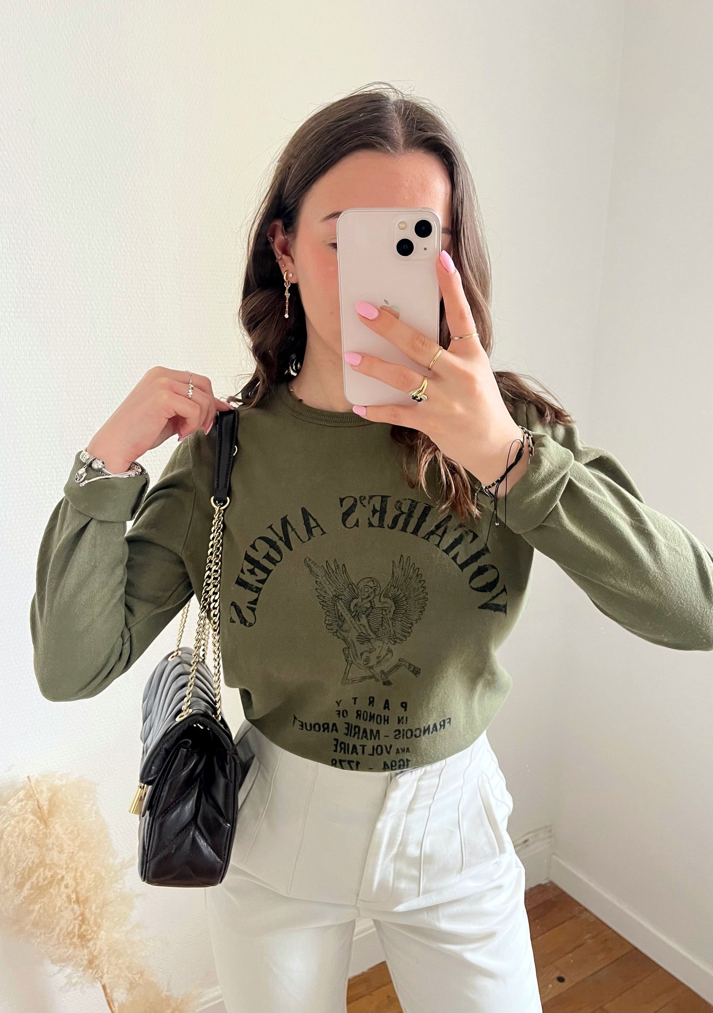 Pull léger kaki Zadig & Voltaire - M