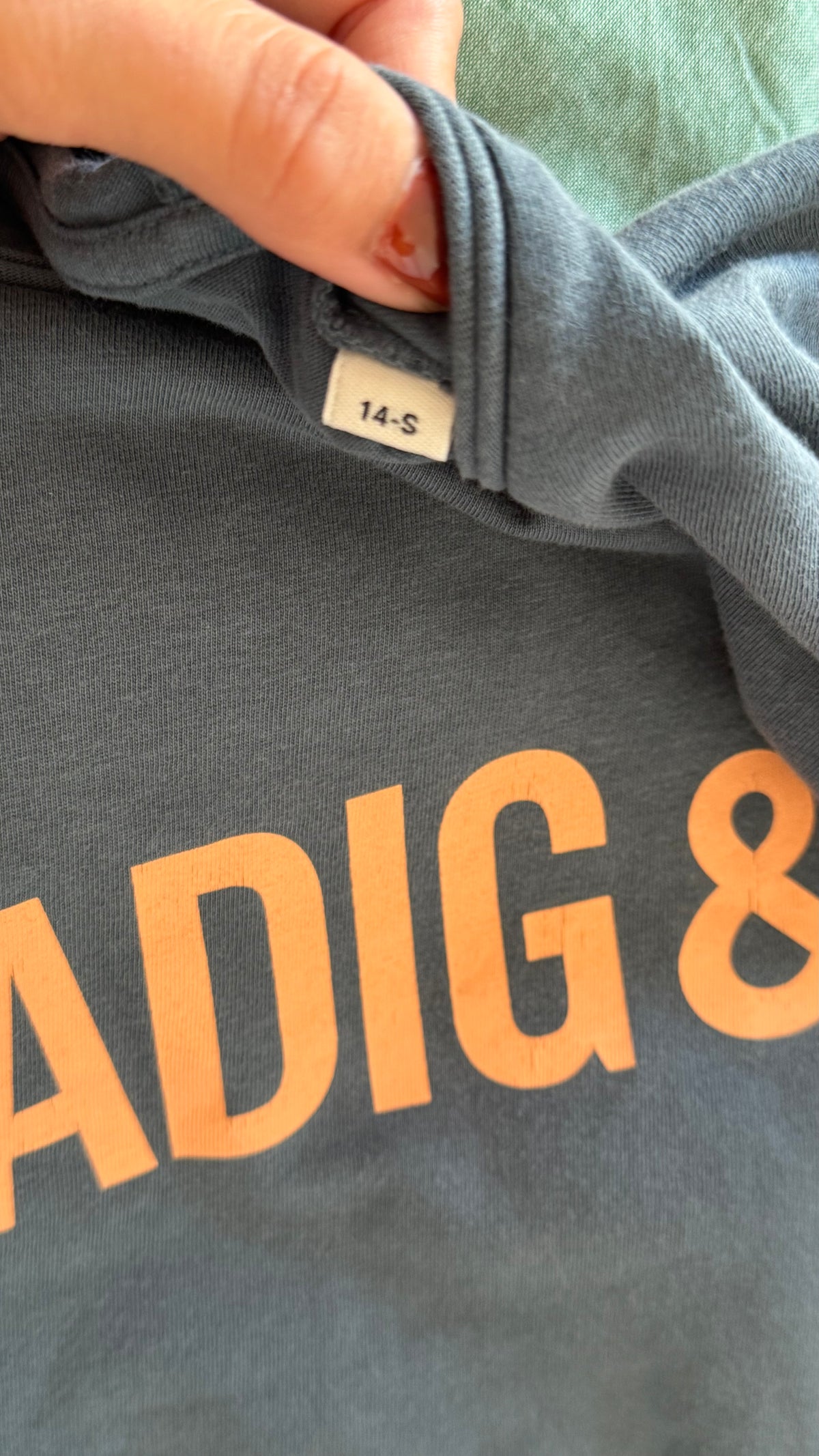 T-shirt bleu Zadig & Voltaire - S