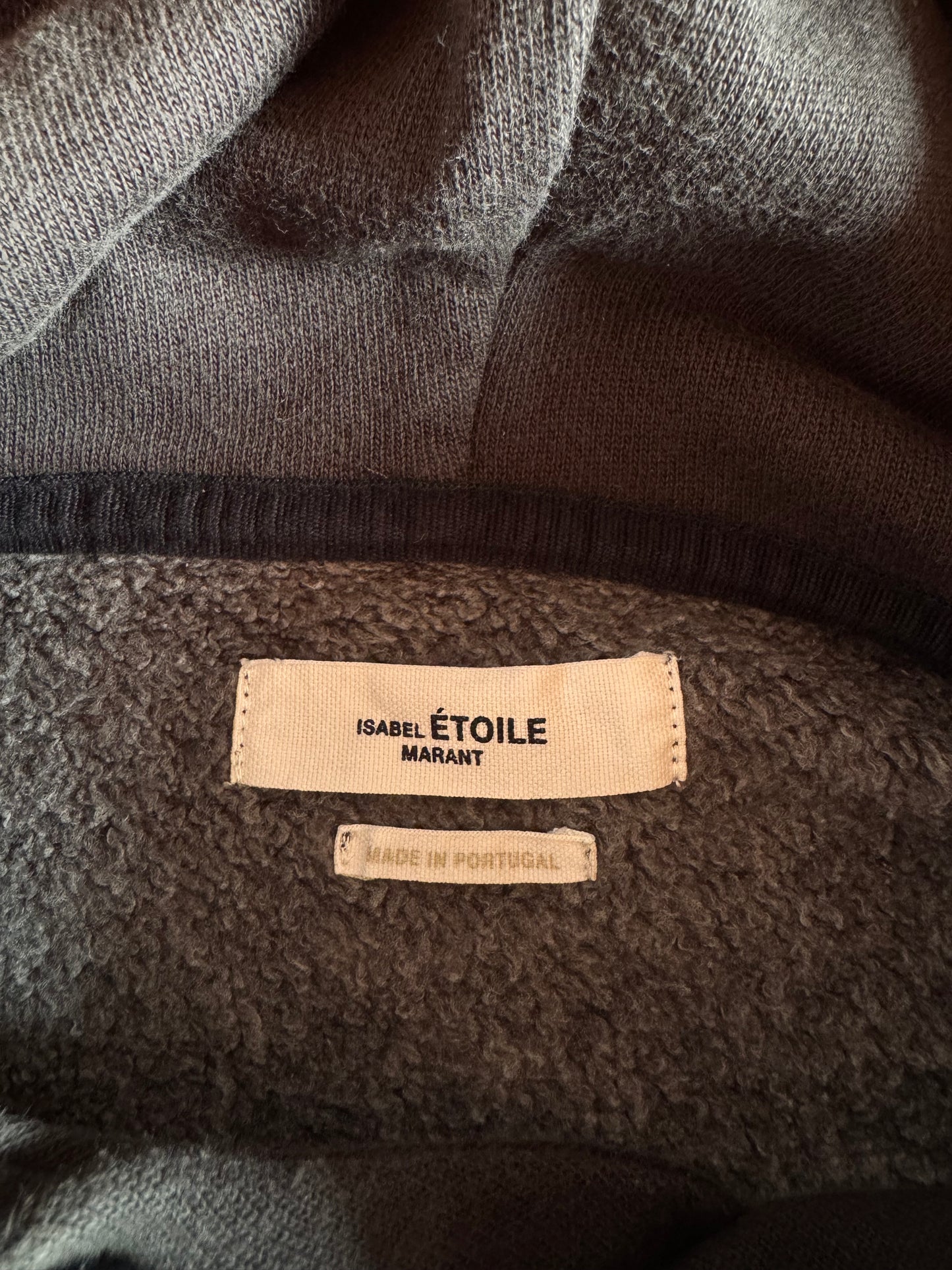 Sweat à capuche noir chiné Isabel Marant - L/XL