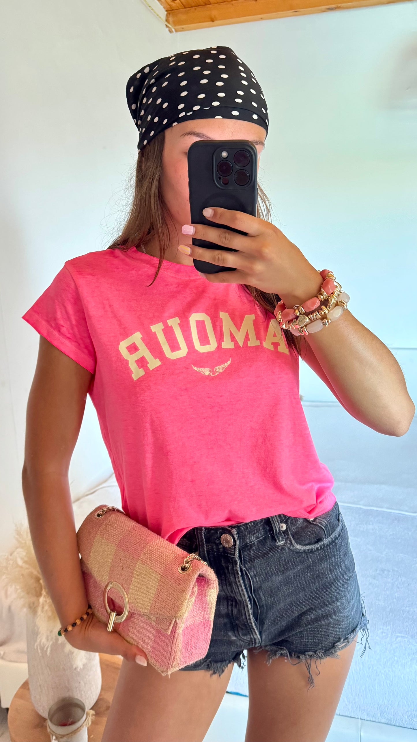 T-shirt rose flash Zadig & Voltaire -  S