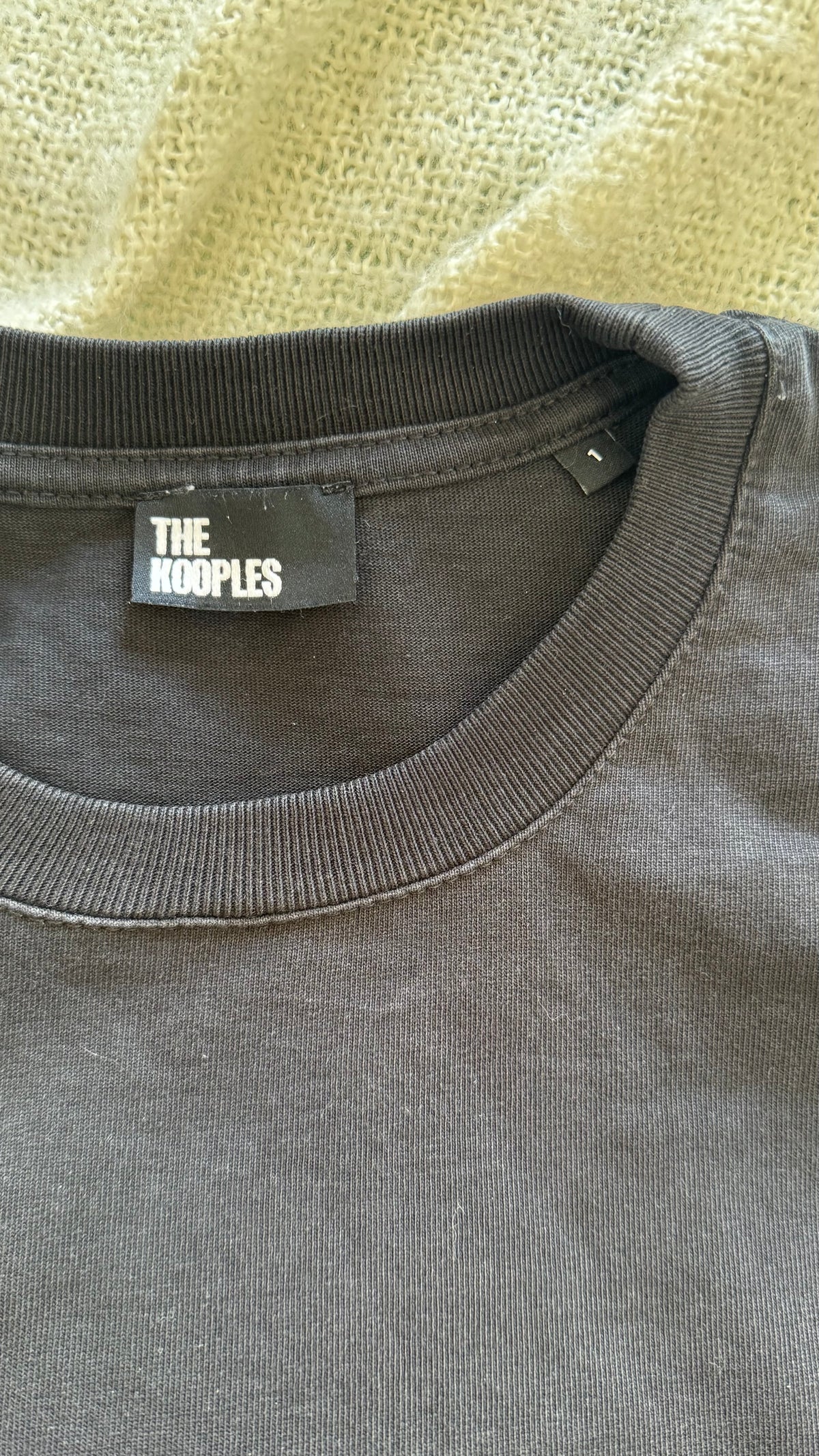 T-shirt « What is » léopard The Kooples - S et M