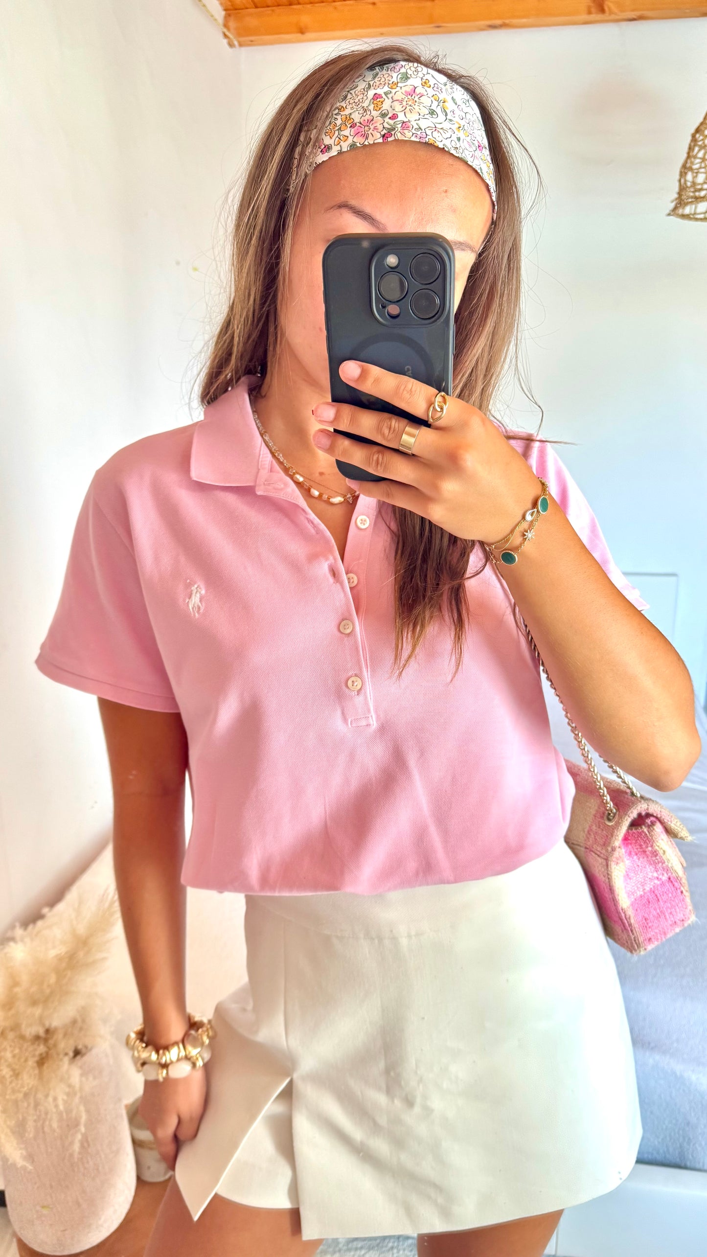 Polo rose Ralph Lauren - L